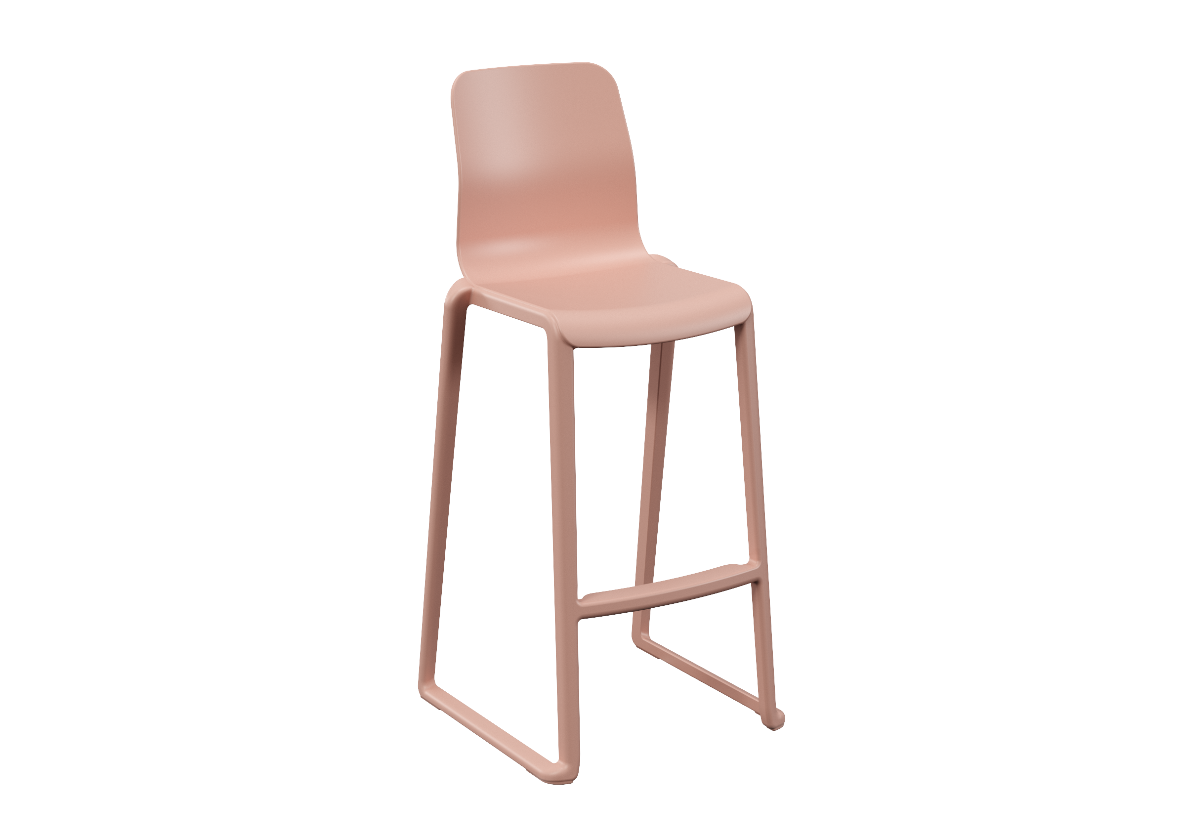 Hatton High Back Chair - Rose Blossom