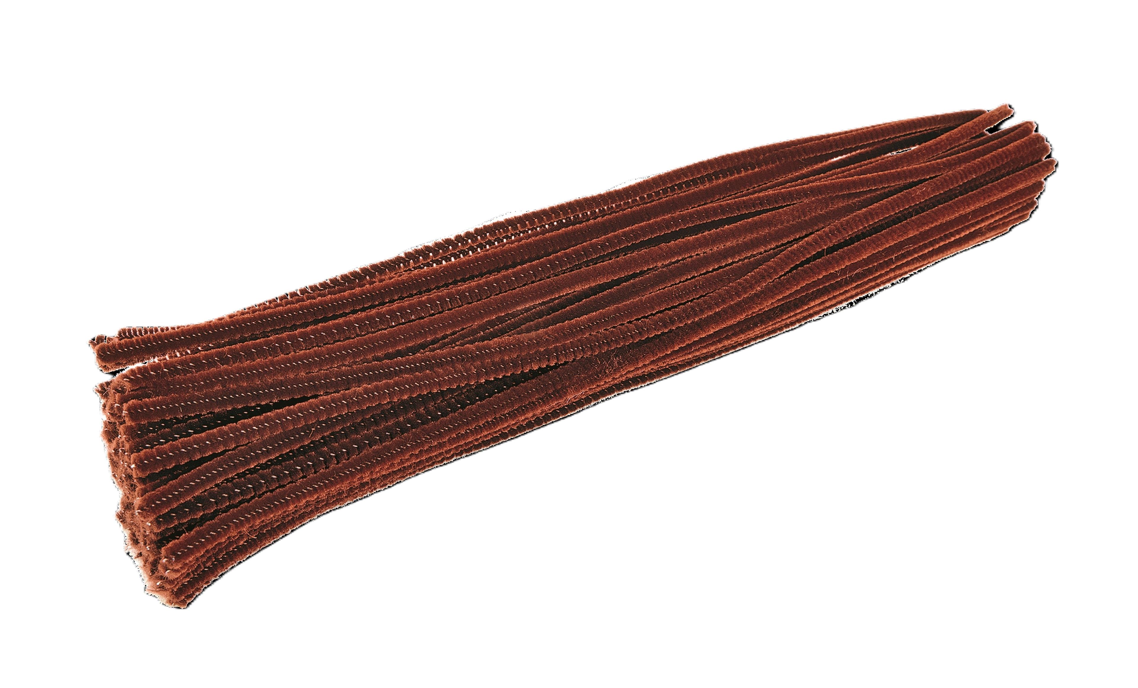 Pipe Cleaners - Set of 100 - Brown