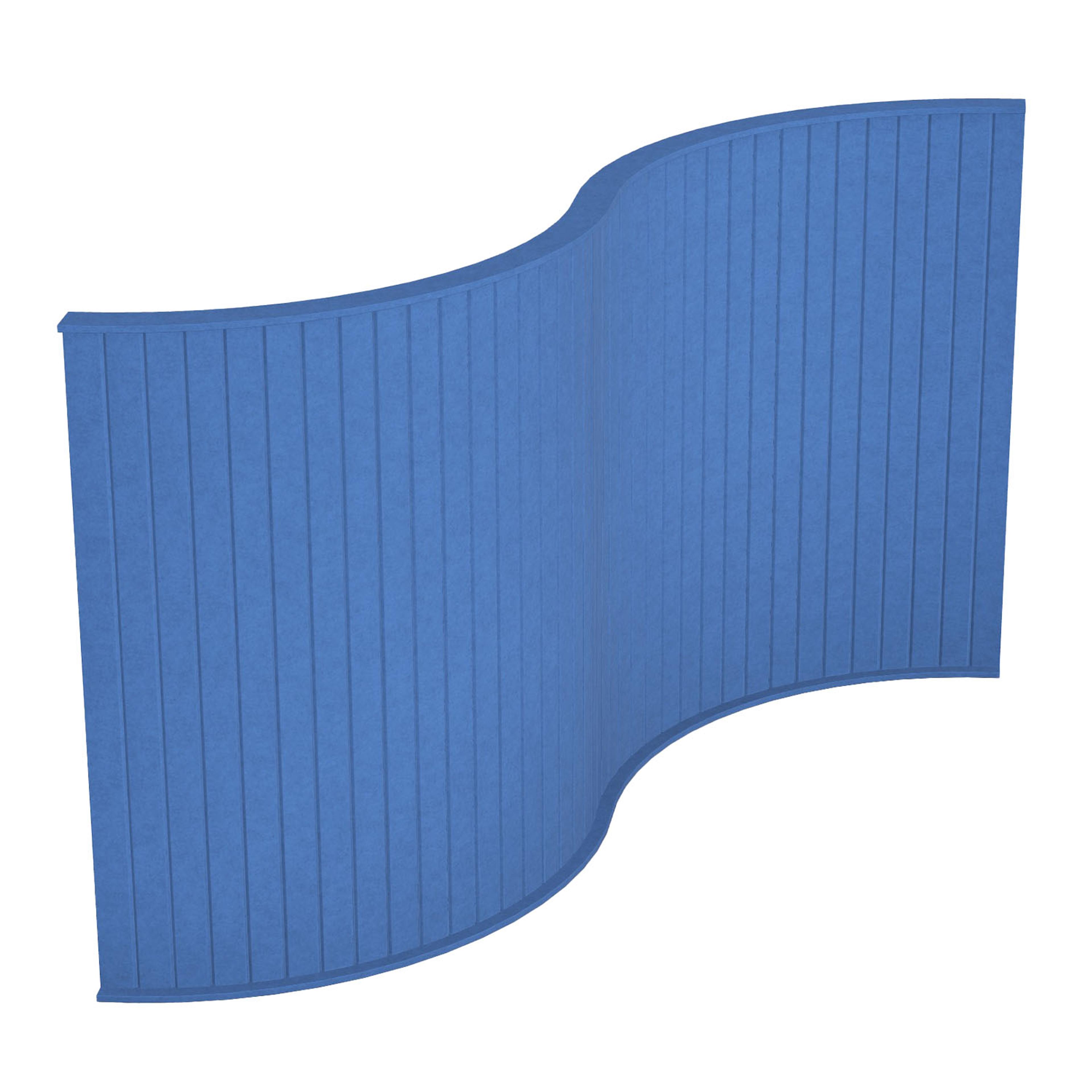 Koala Acoustic Sound Absorbing Floor Standing Screens - Wave