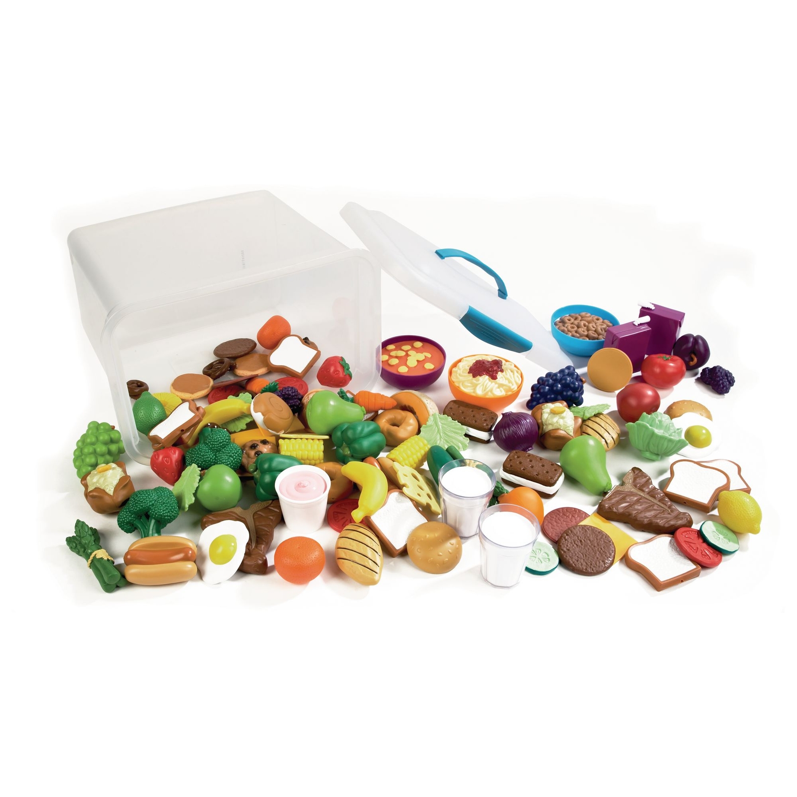 100 Piece Classroom Play Food