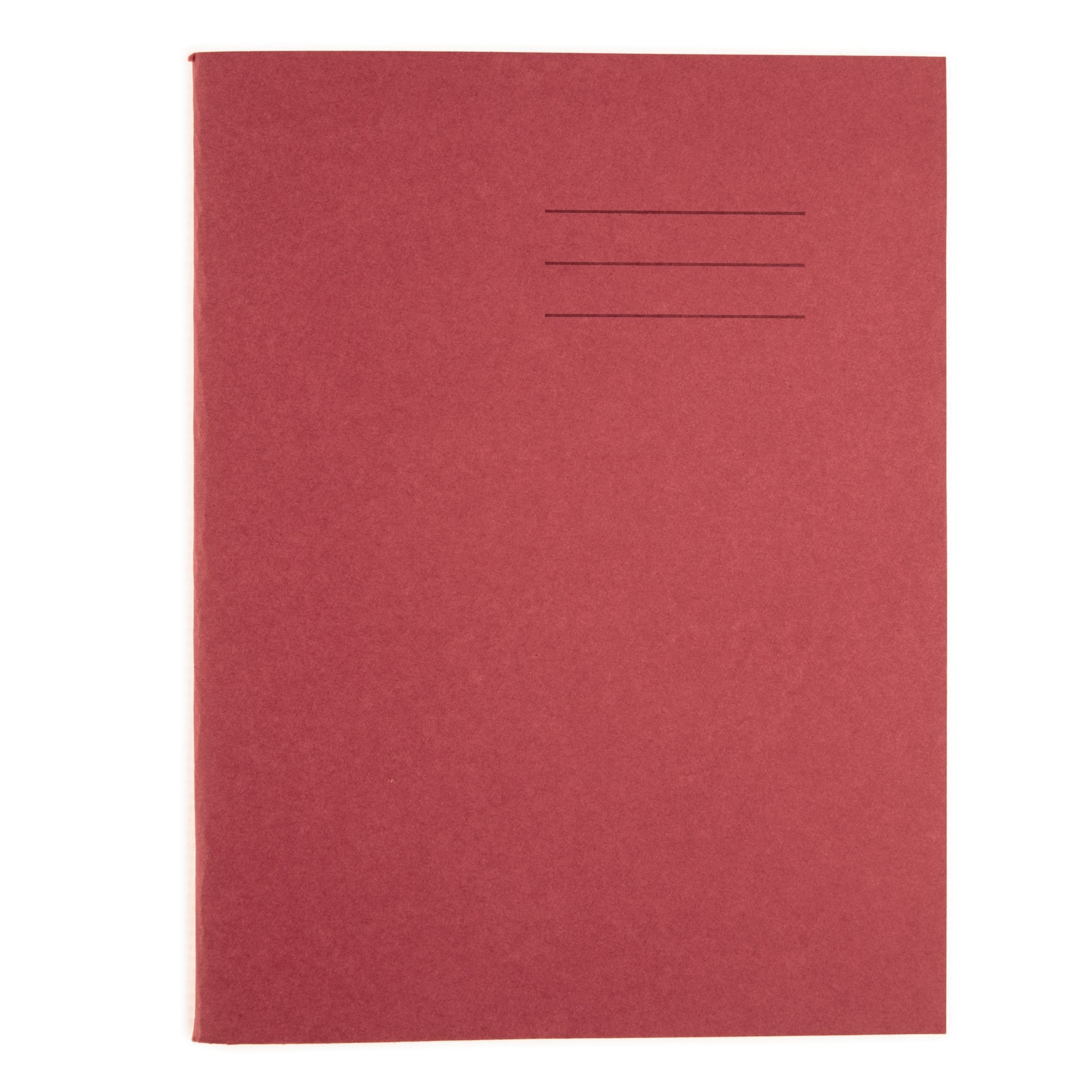 Classmates Red 5.25x6.5" 24 page 11mm Ruled Exercise Book - Pack of 100