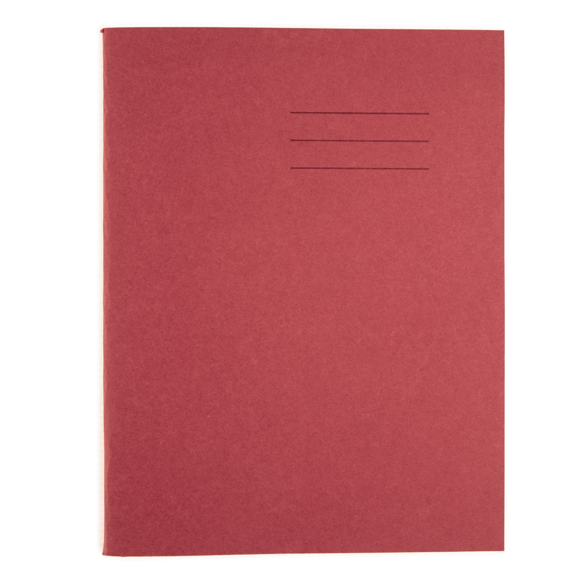 Classmates Red 5.25x6.5" 24 page 15mm Ruled Exercise Book - Pack of 100