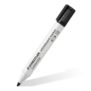 HC102015 Staedtler Whiteboard Marker Black Bullet Tip Pack Of 10