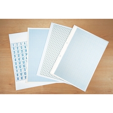 A4 Isometric Paper, 10mm Isometric Grid, Unpunched - 1 Ream