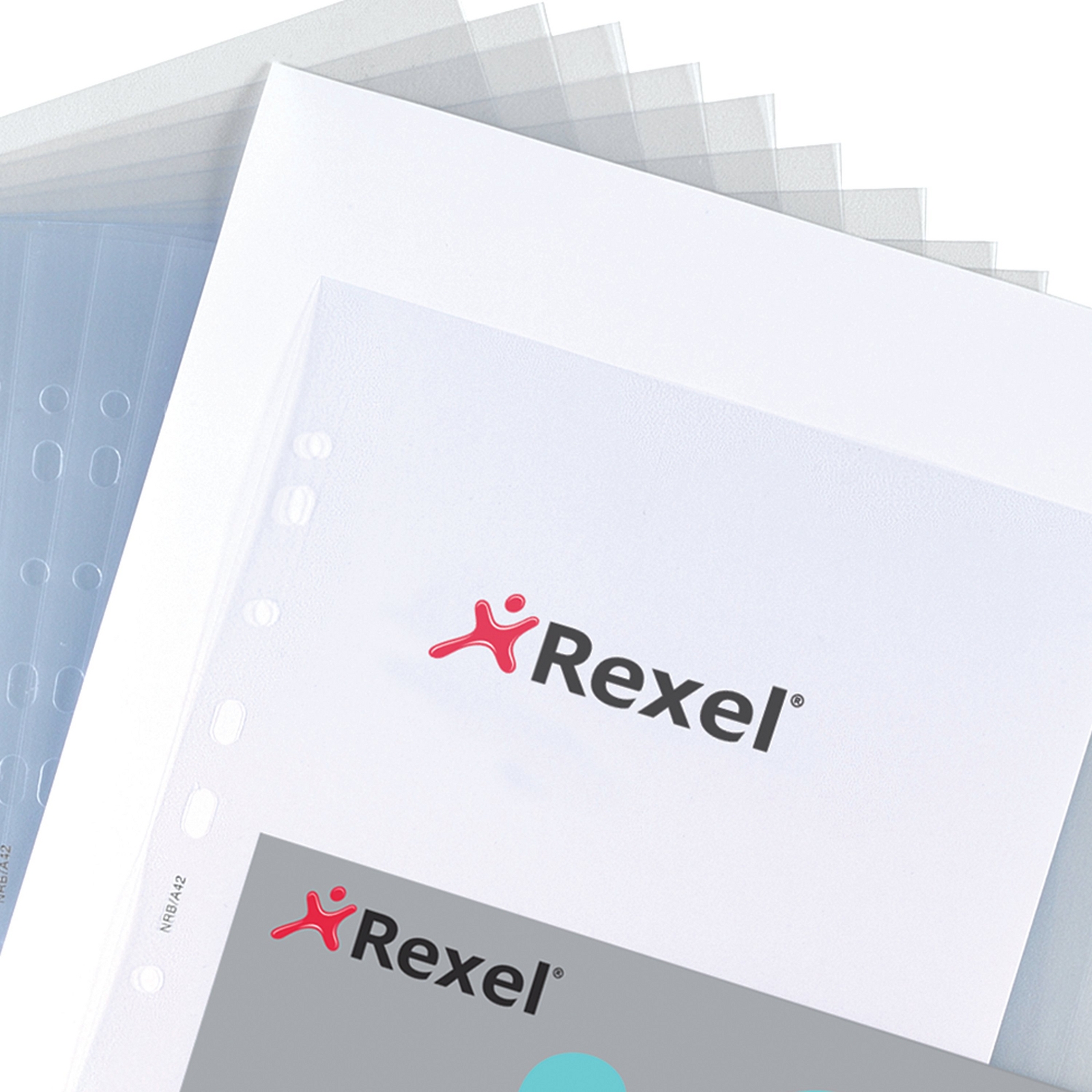Rexel Punched Pocket A4 Clear - Pack of 25