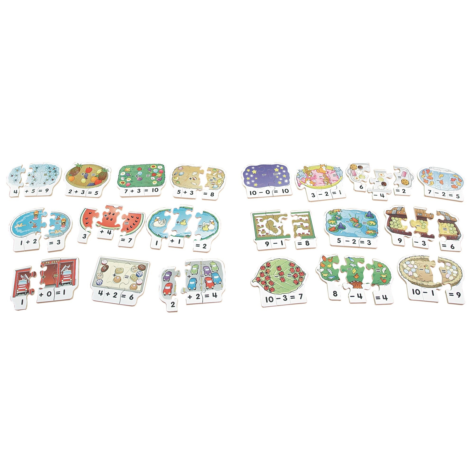 See and Solve Puzzles - Subtraction