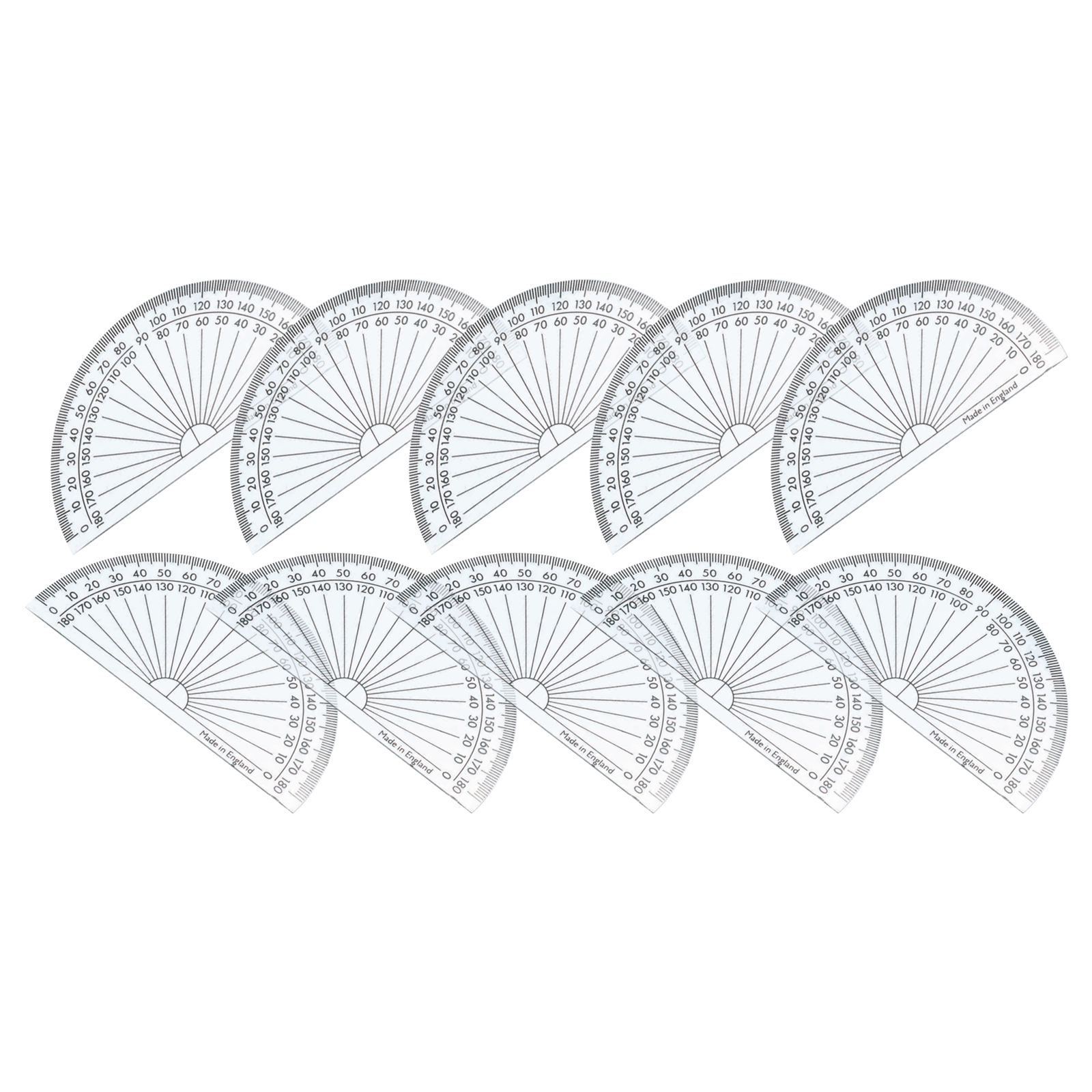 Protractor - Pack 10