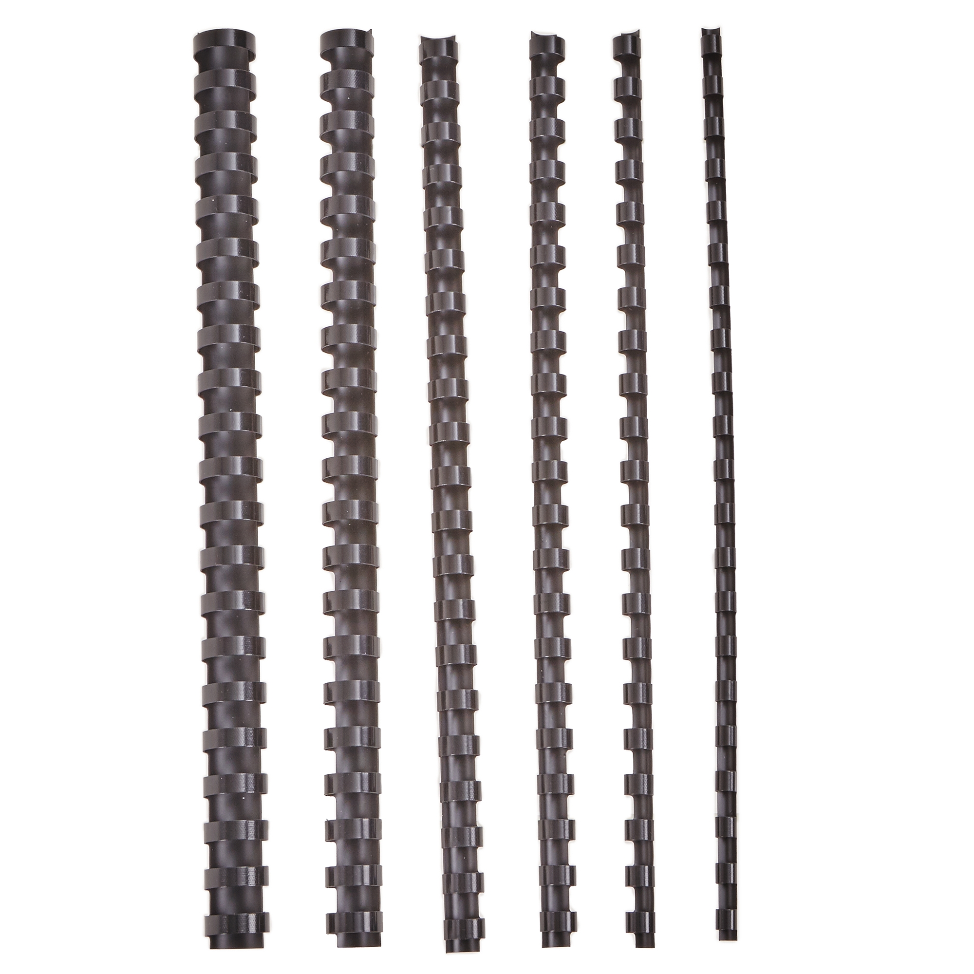 Plastic Binding Combs 6mm - Black - Box of 250