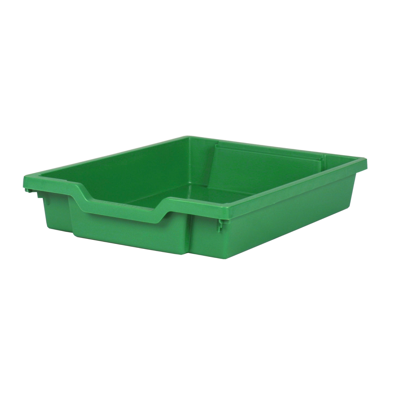 Gratnell Green Shallow Storage Tray - W312 x H75 x D427mm - Each