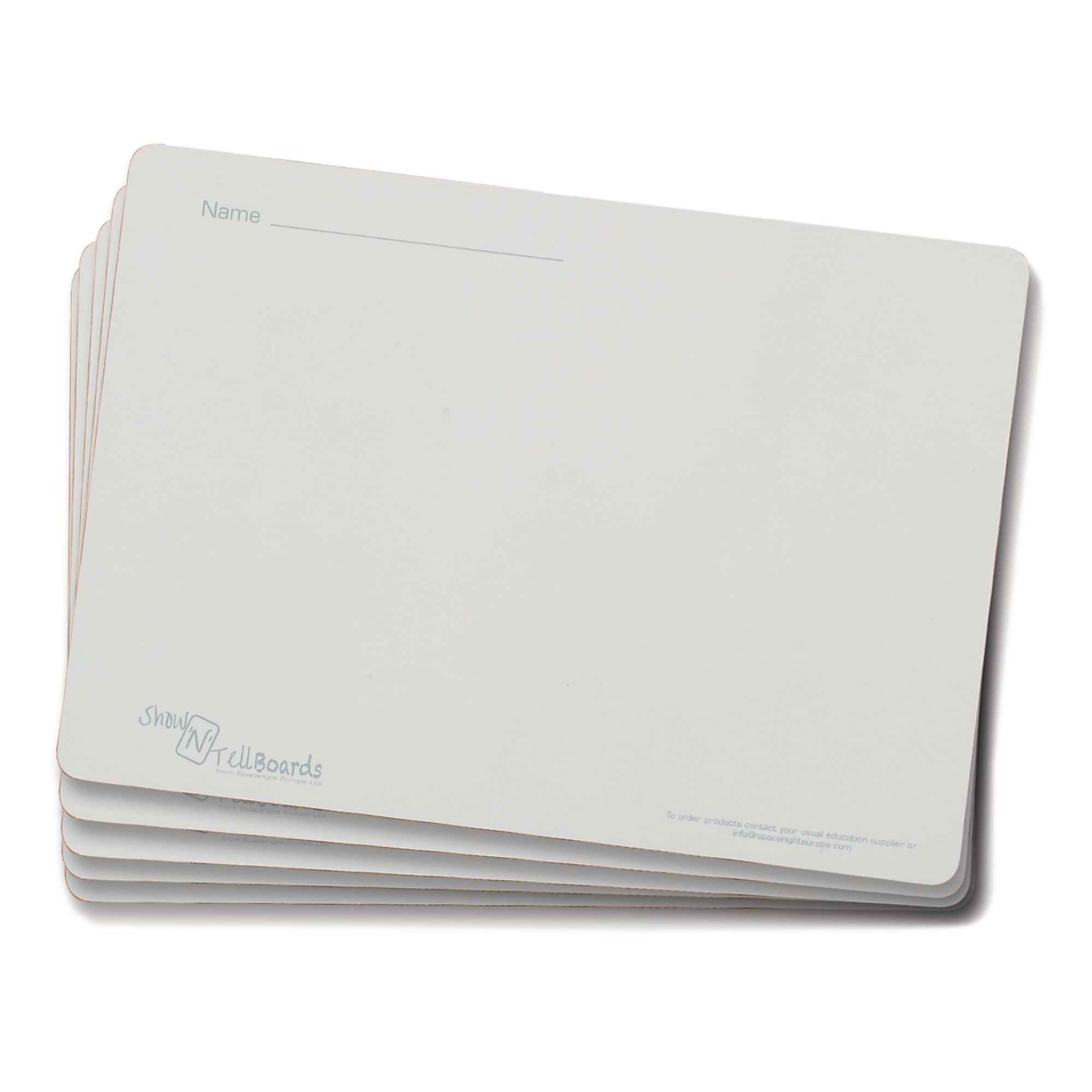 Classmates Rigid Whiteboards - Non-magnetic - A4 Plain - Pack 10