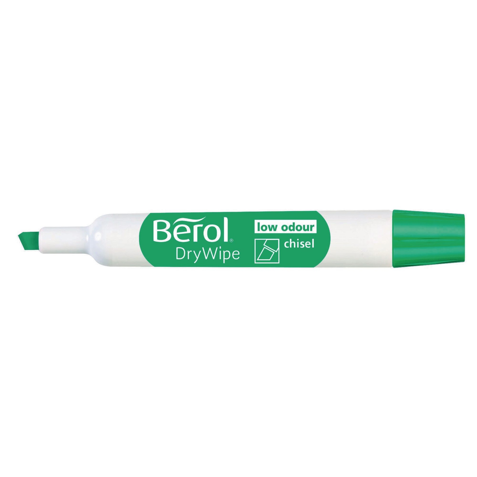 Berol Whiteboard Marker Black, Chisel Tip Pack of 48 GLS