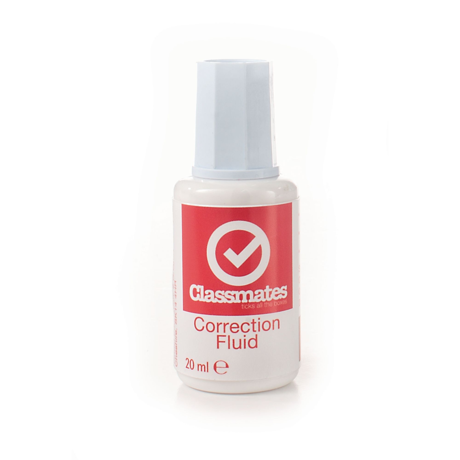 Classmates Correction Fluid 20ml White Pack of 10 Hope Education