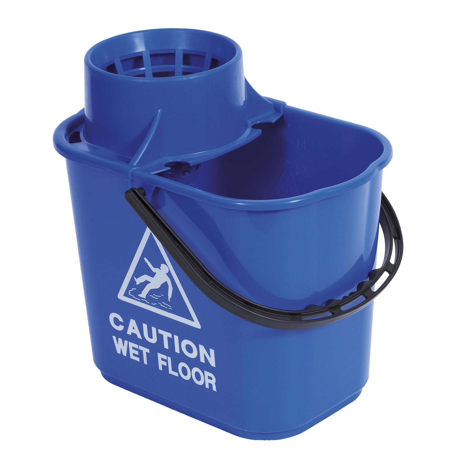 Classmates Professional Mop Bucket and Wringer - Blue