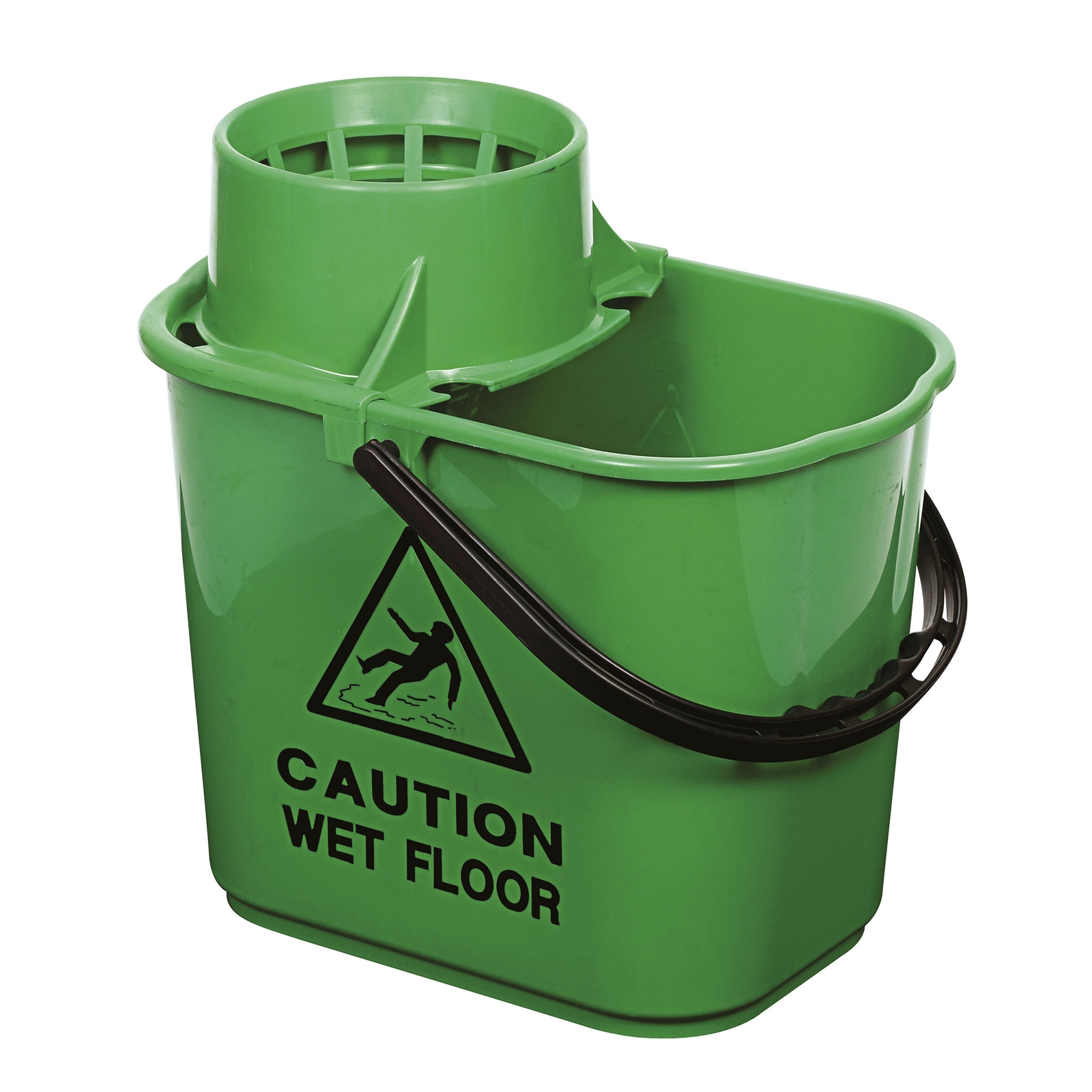 Classmates Professional Mop Bucket and Wringer - Green