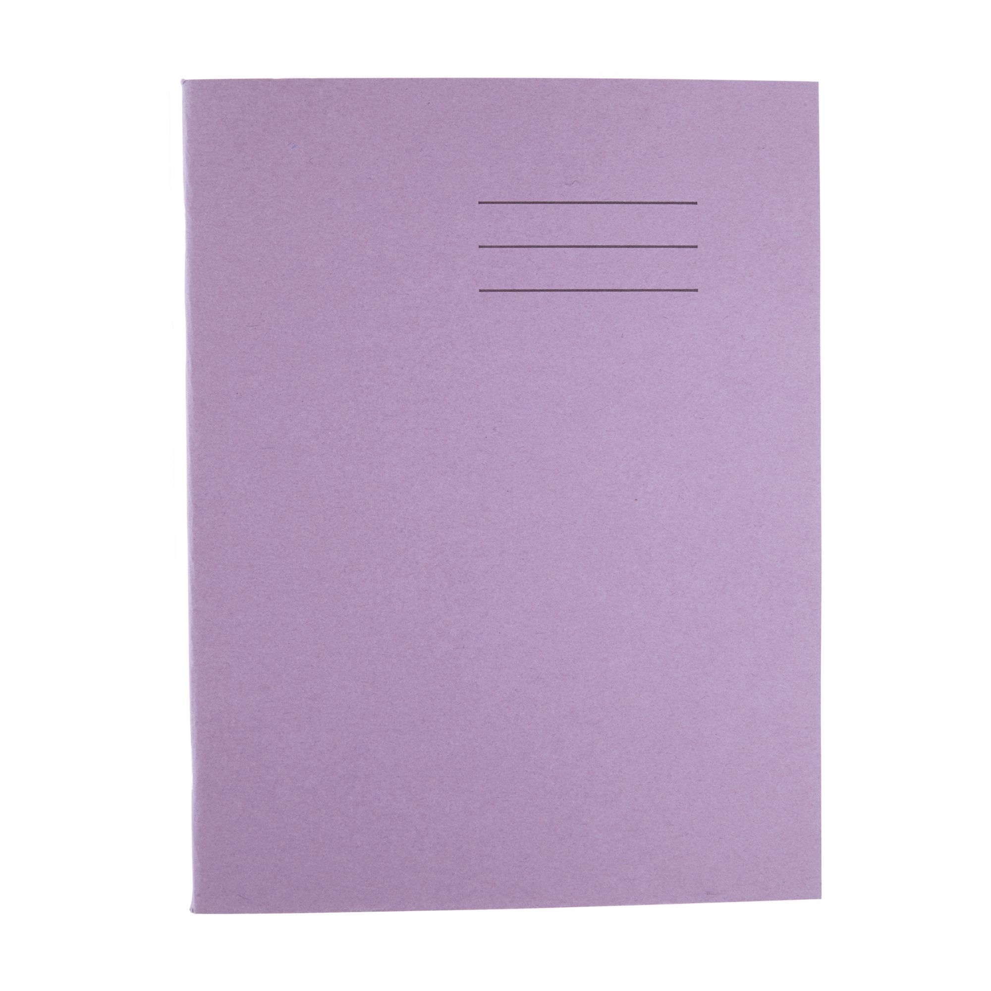 Classmates Purple 5.25x6.5" 24 page Plain Exercise Book - Pack of 100