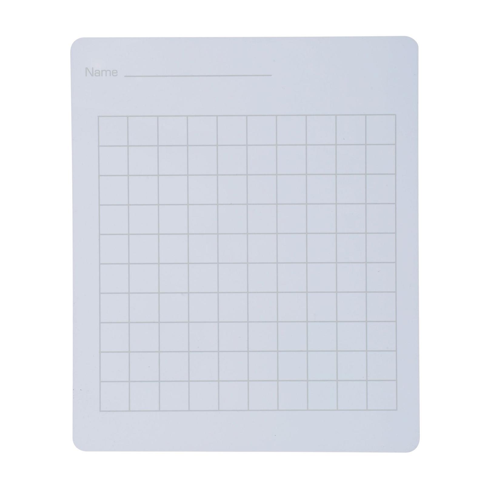 Classmates Rigid Whiteboards - Non-magnetic - A4 Gridded - Pack 10