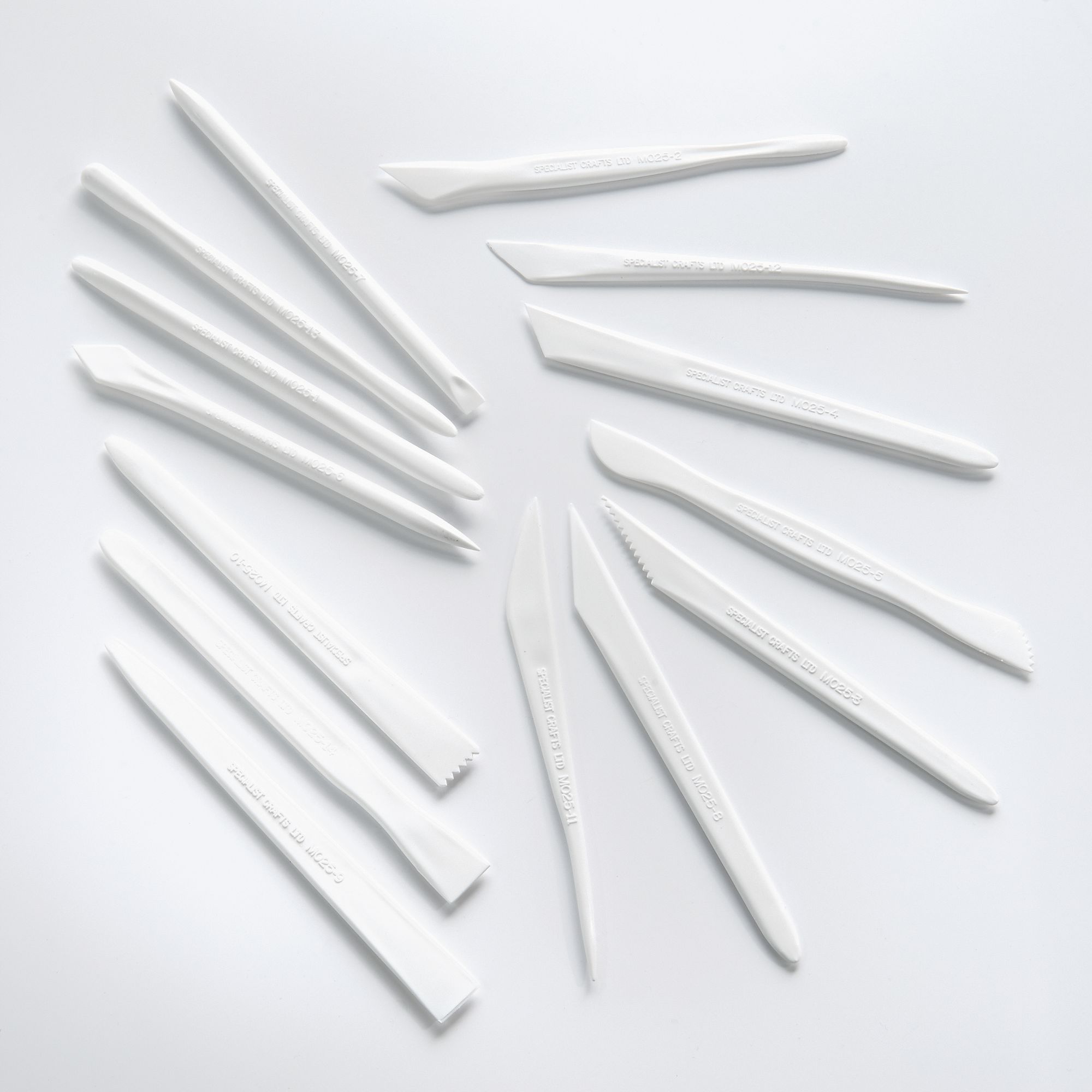 Plastic Modelling Tools Pack of 14 GLS Educational Supplies