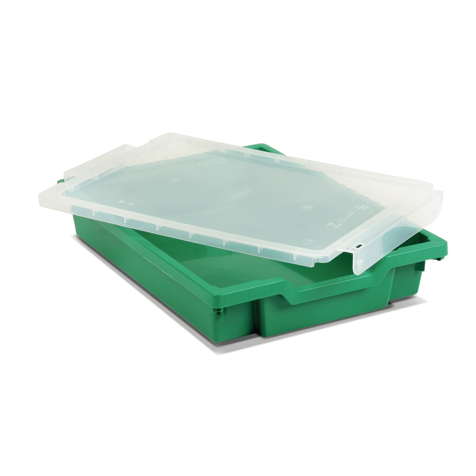 plastic storage trays with lids