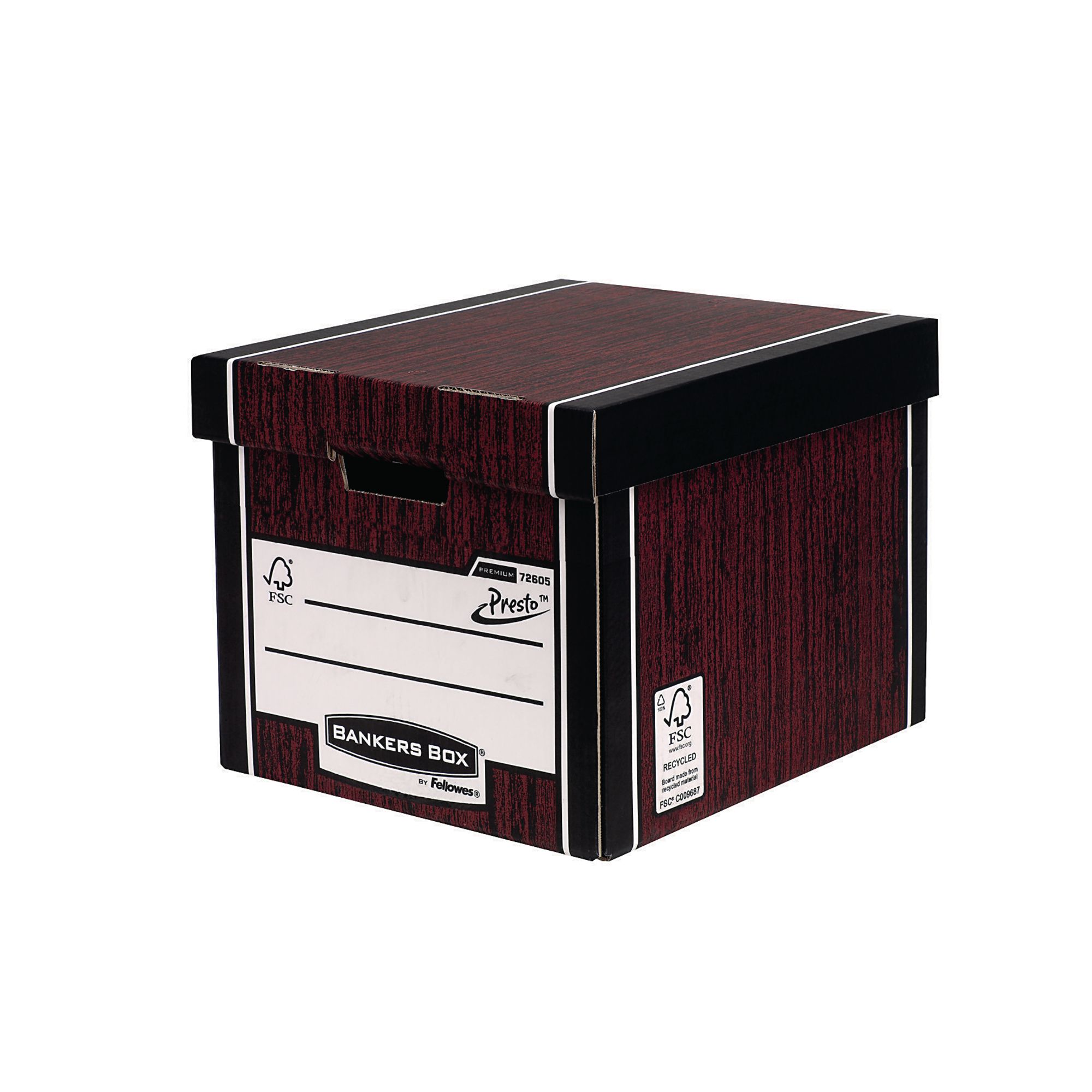 Presto Storage Boxes Woodgrain Findel International