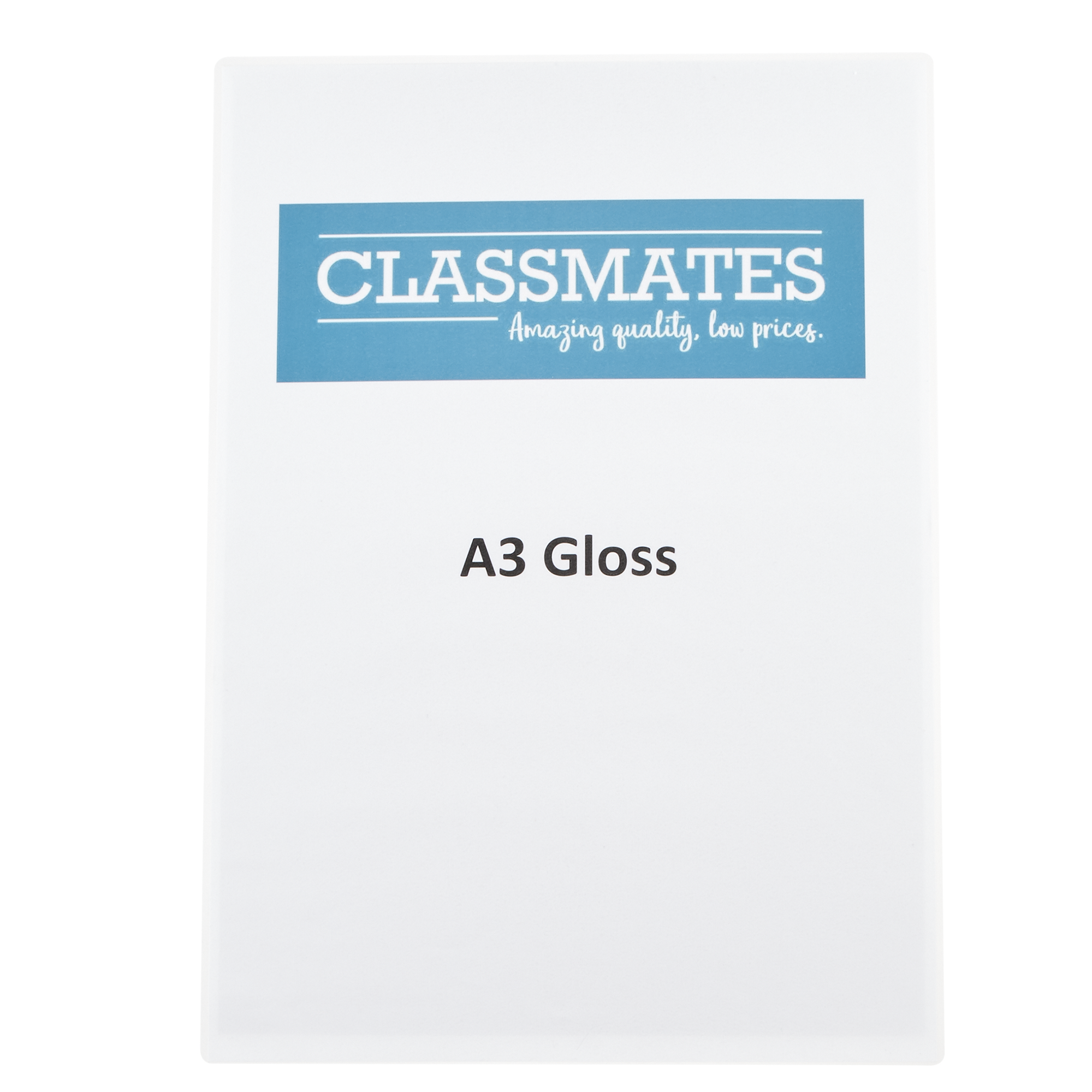 Classmates Laminating Pouches 250 Micron A3 Gloss Box Of 100 G260383 Gls Educational Supplies