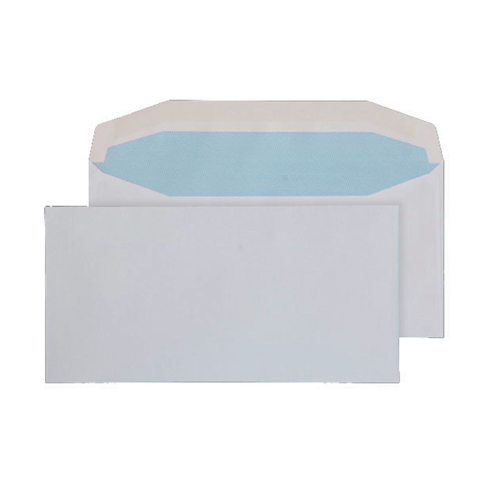 DL White Gummed Wallet Envelopes - Box x 1000