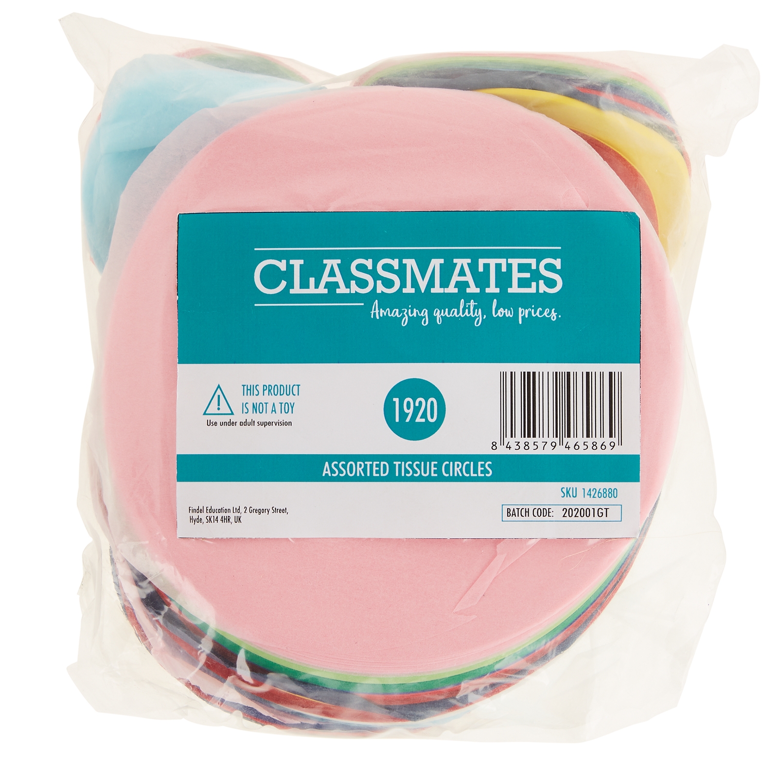 Tissue Paper Circles Assortment