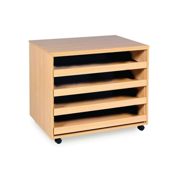 Sliding Drawer Paper Storage Unit Gls Educational Supplies