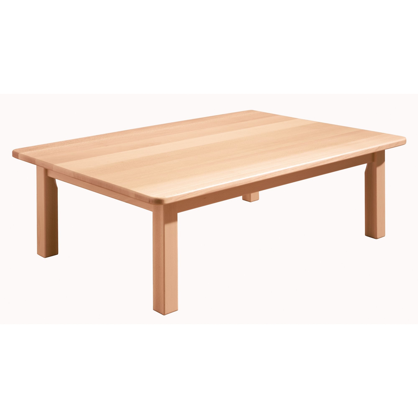 GALT Rectangular Solid Beech Classroom Table - 960 x 695 x 400mm - Beech