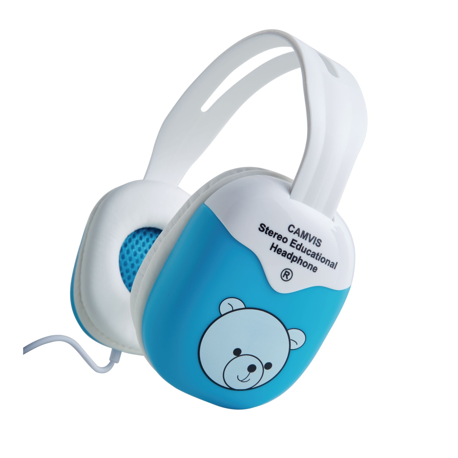 Animal Stereo Headphones Blue