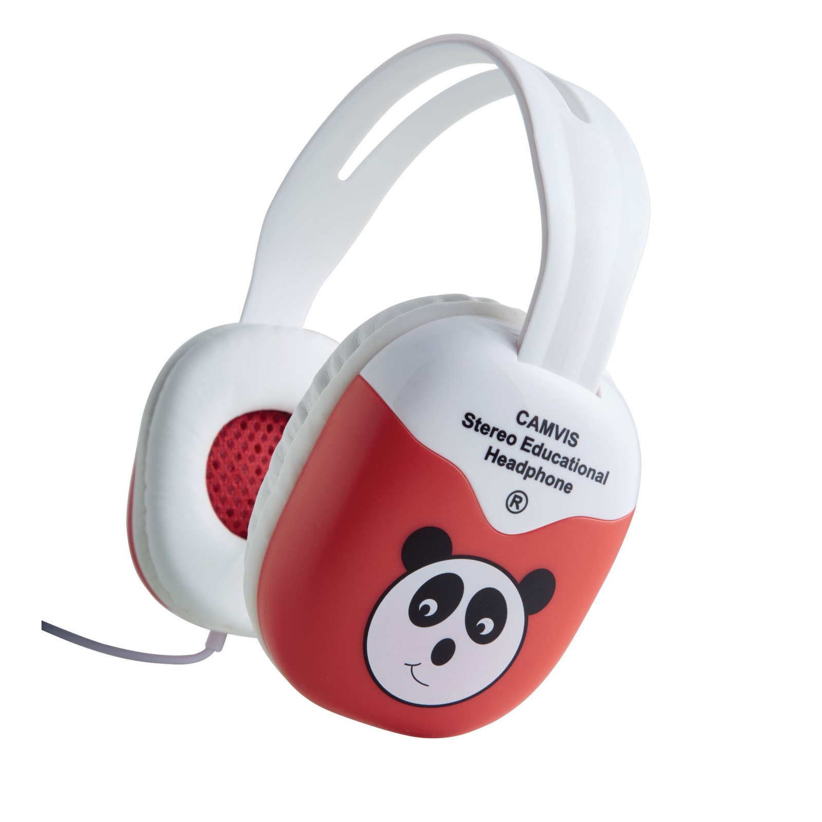 Animal Stereo Headphones Red