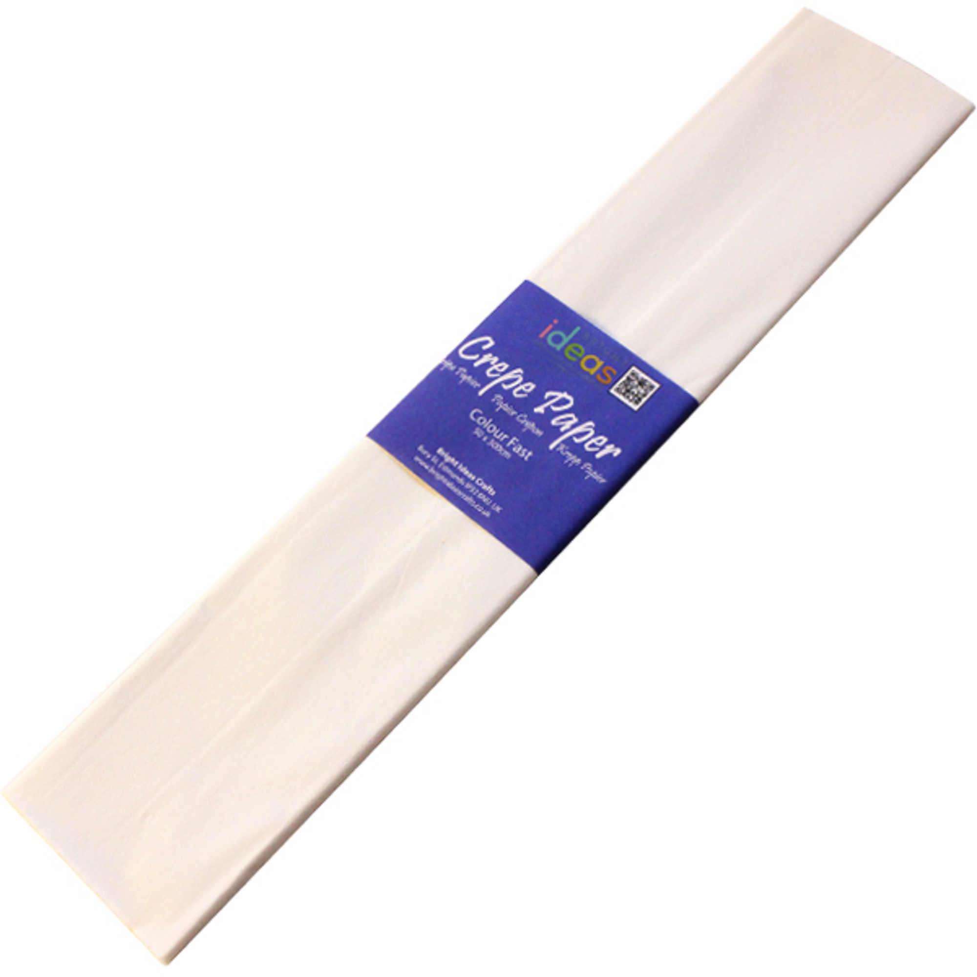 Colour Fast Crêpe Paper White Hope Education