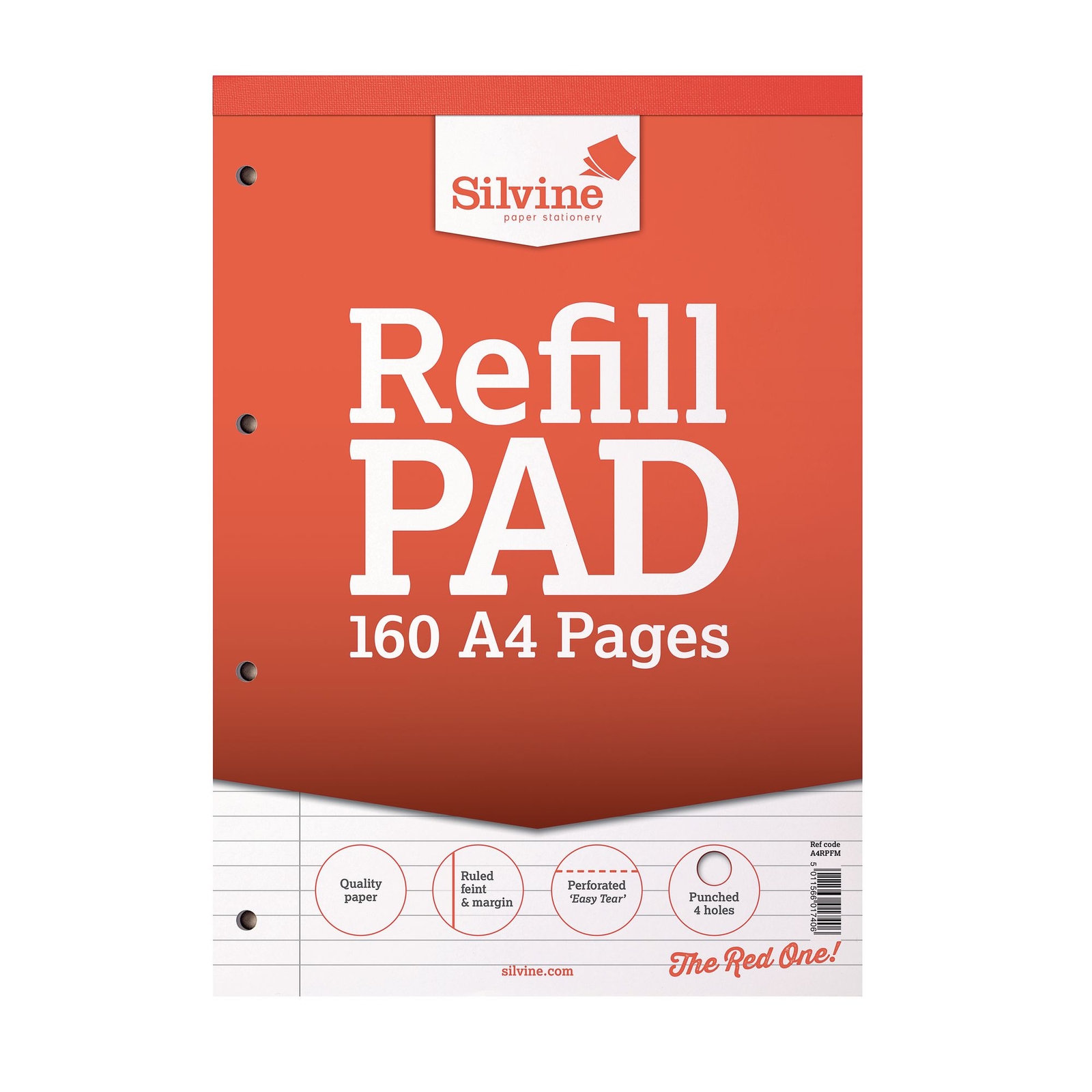 Silvine Headbound A4 Refill Pad