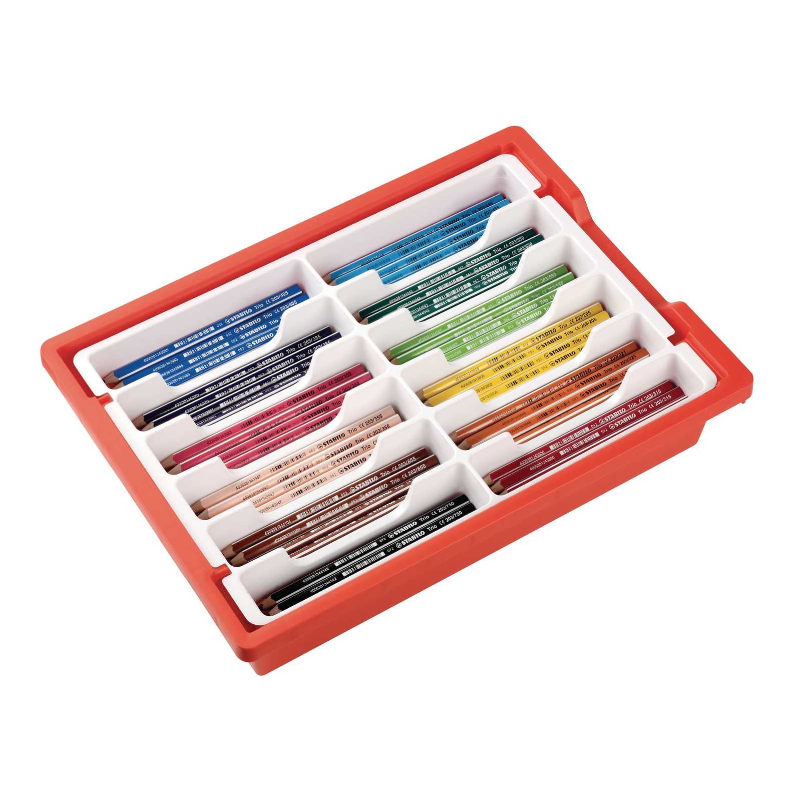 STABILO Trio Triangular Colouring Pencils x96