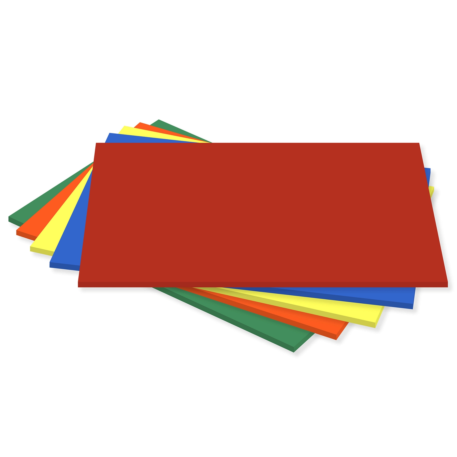 SRA3/320 x 450mm Bright Coloured Card - 750microns - Assorted - Pack of 100