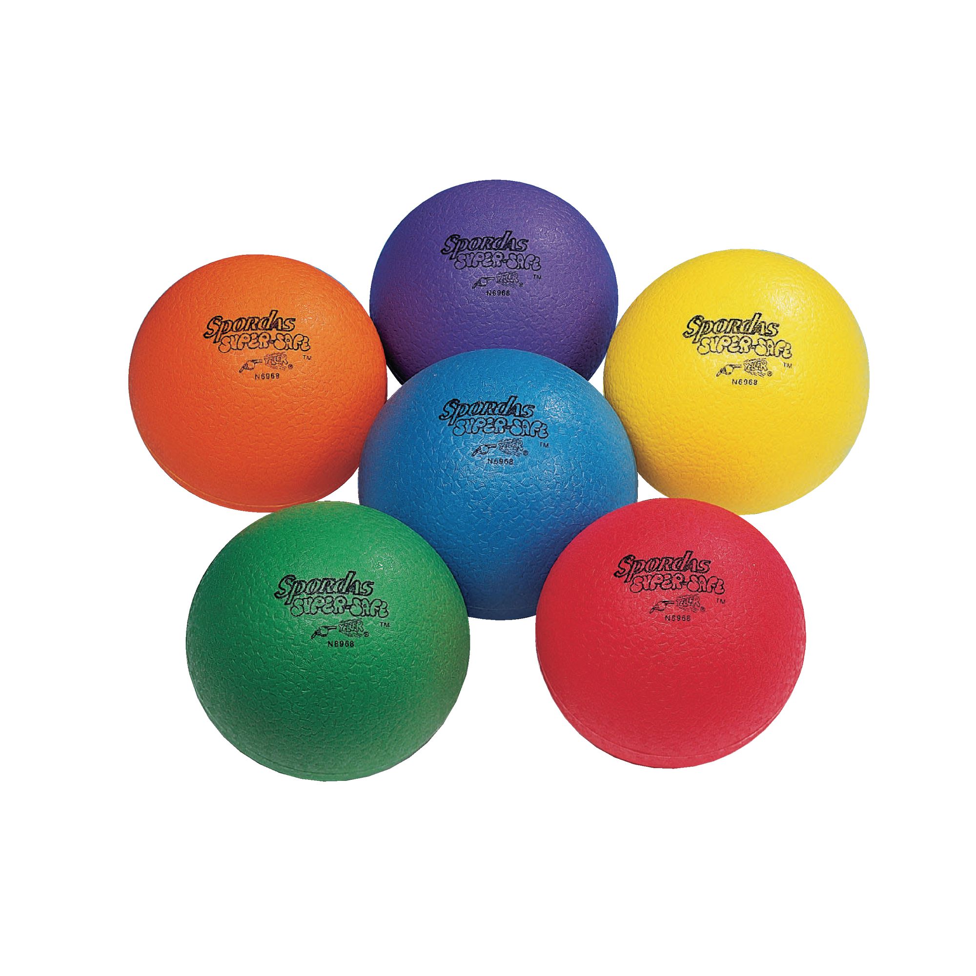 Spordas Super-Safe® Balls - Pack of 6 - PPEH67931 | Davies Sports