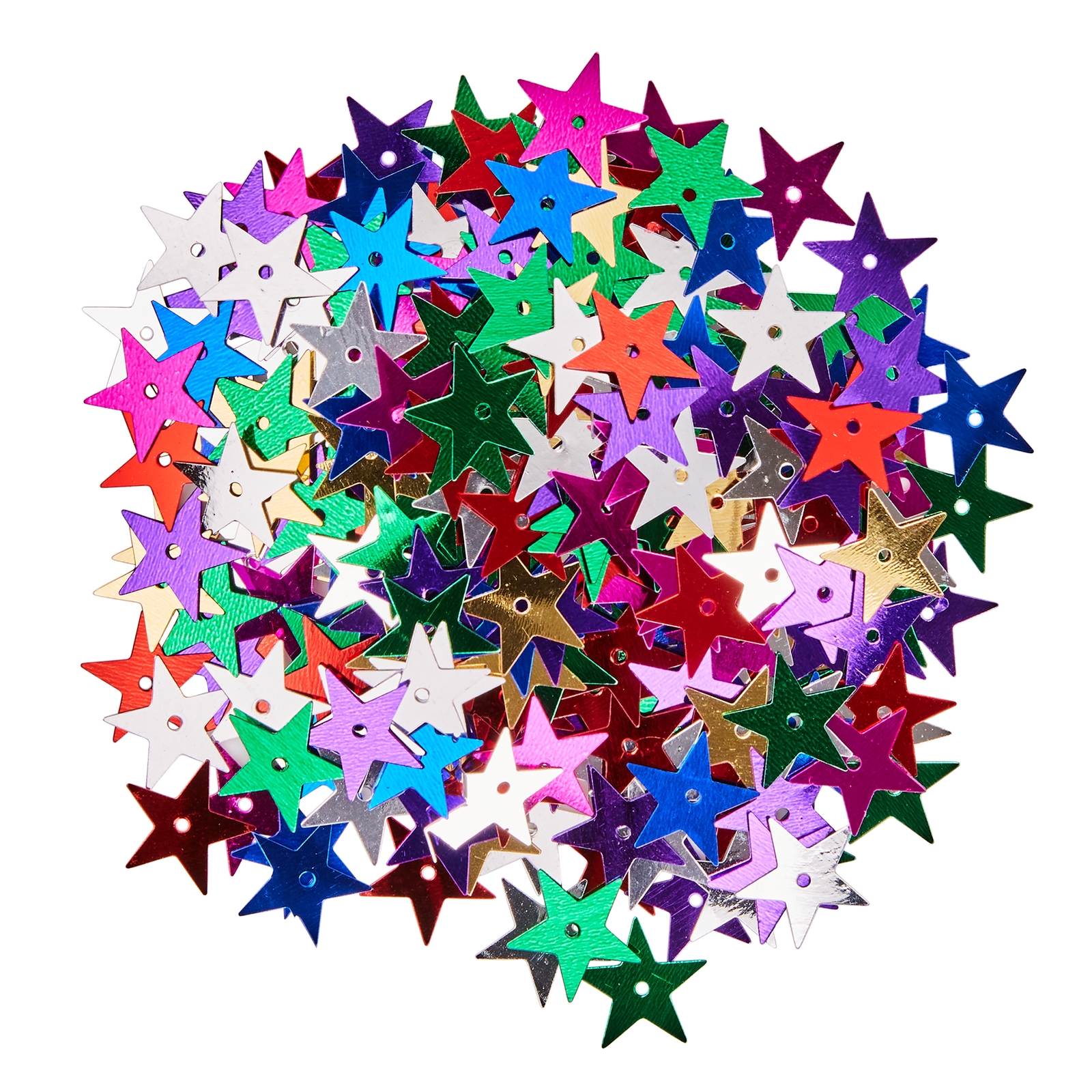 Coloured Assorted Star Tub