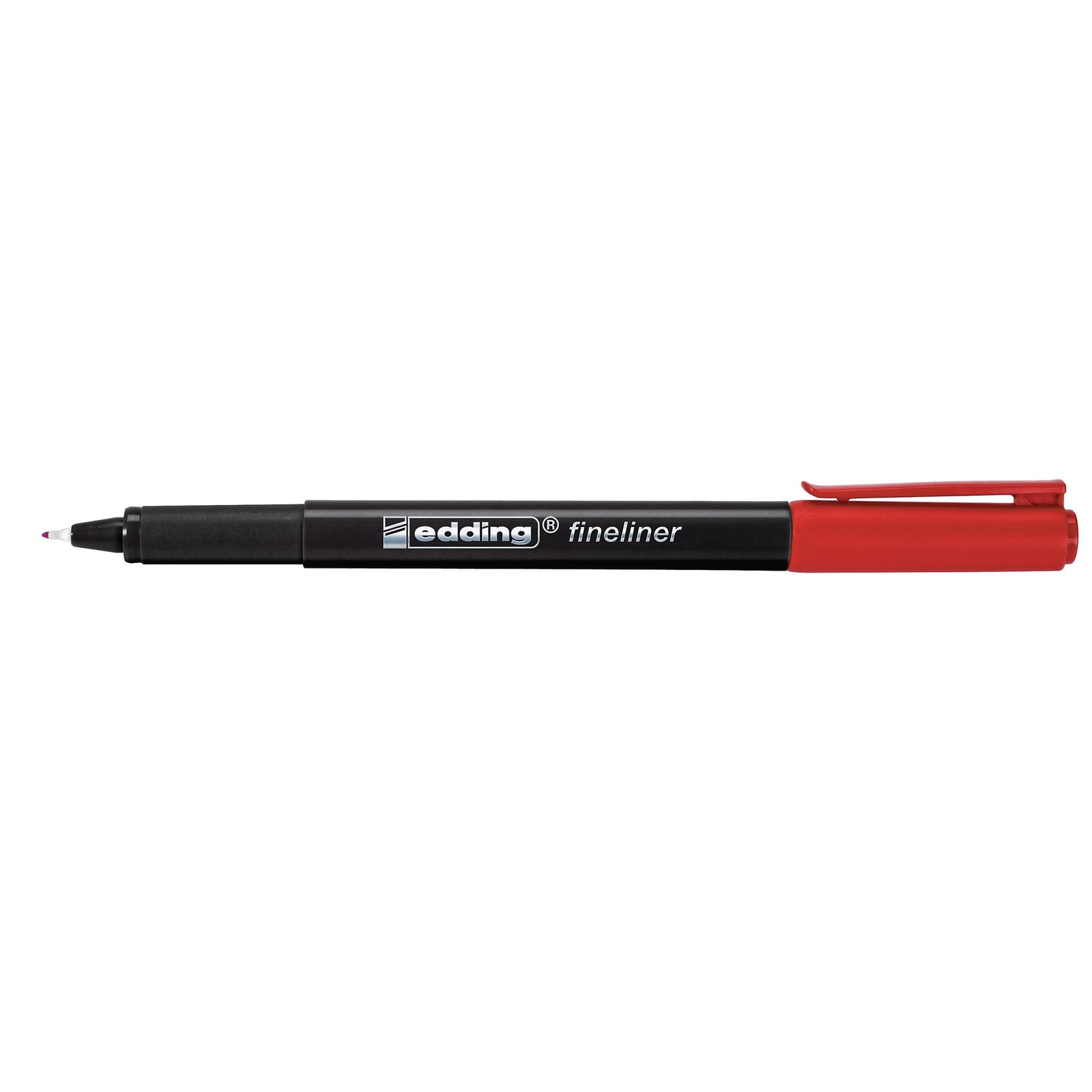 Edding Fineliner Pens - Red - Pack of 12