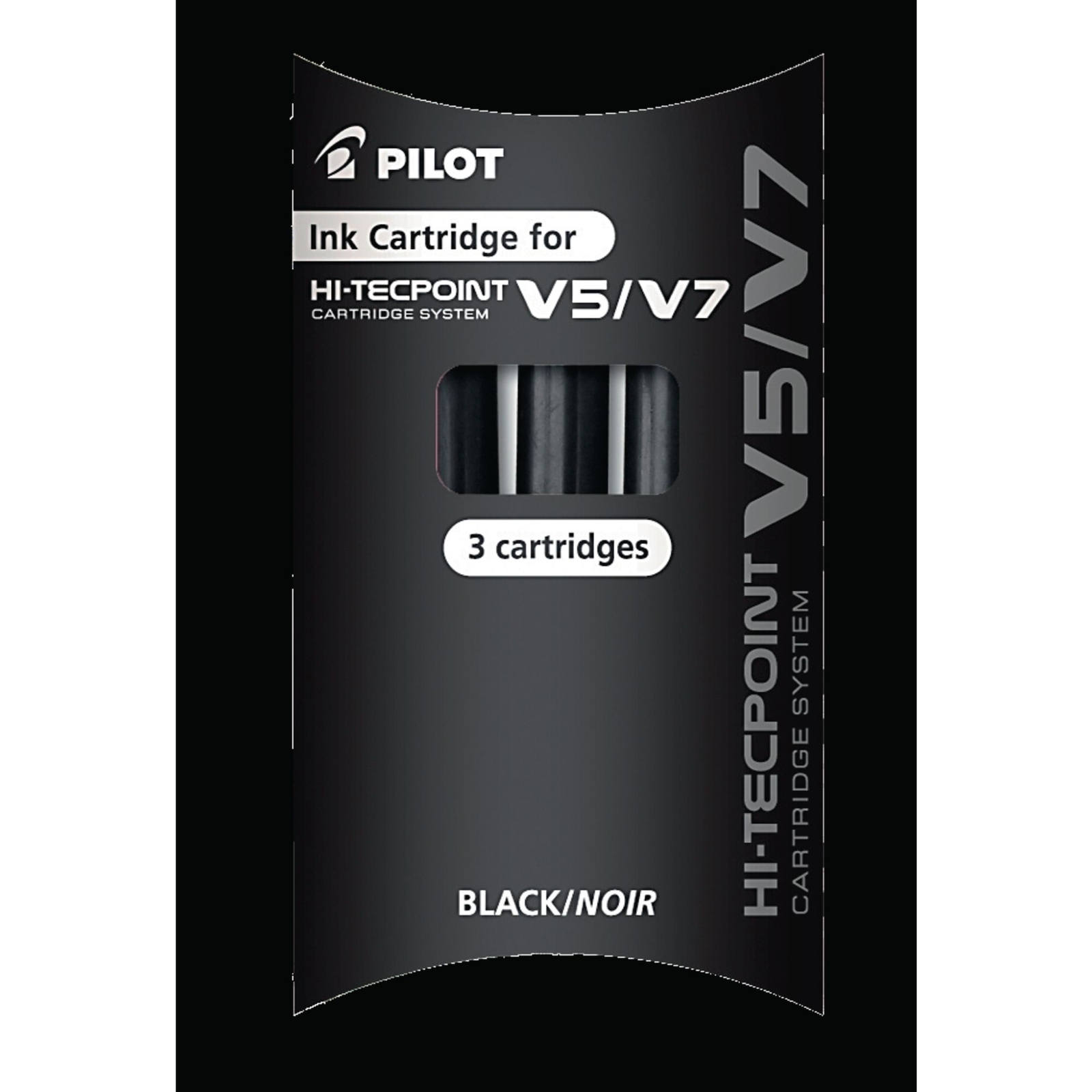 Pilot Hi-Tecpoint V5-V7 Cartridges - Black