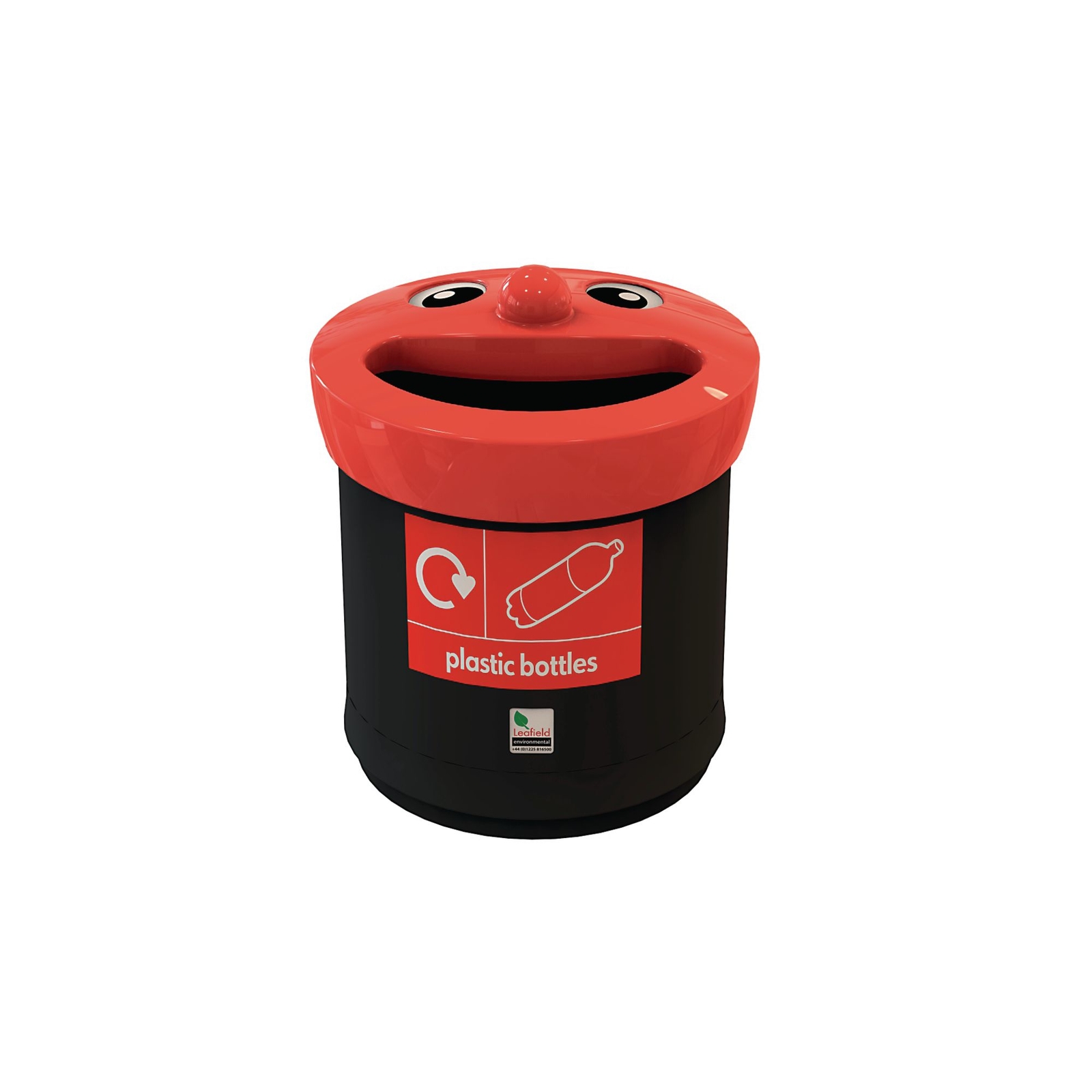 Smiley Bin - Red - 41 Litres