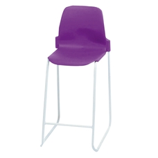 Masterstack Stool - Seat height: 610mm - Violet