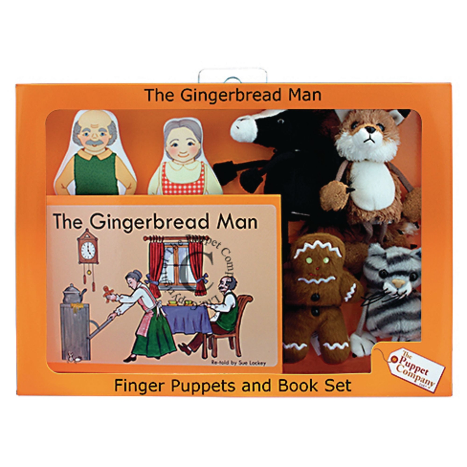 The Gingerbread Man Puppet & Book Boxed Set - Per Set