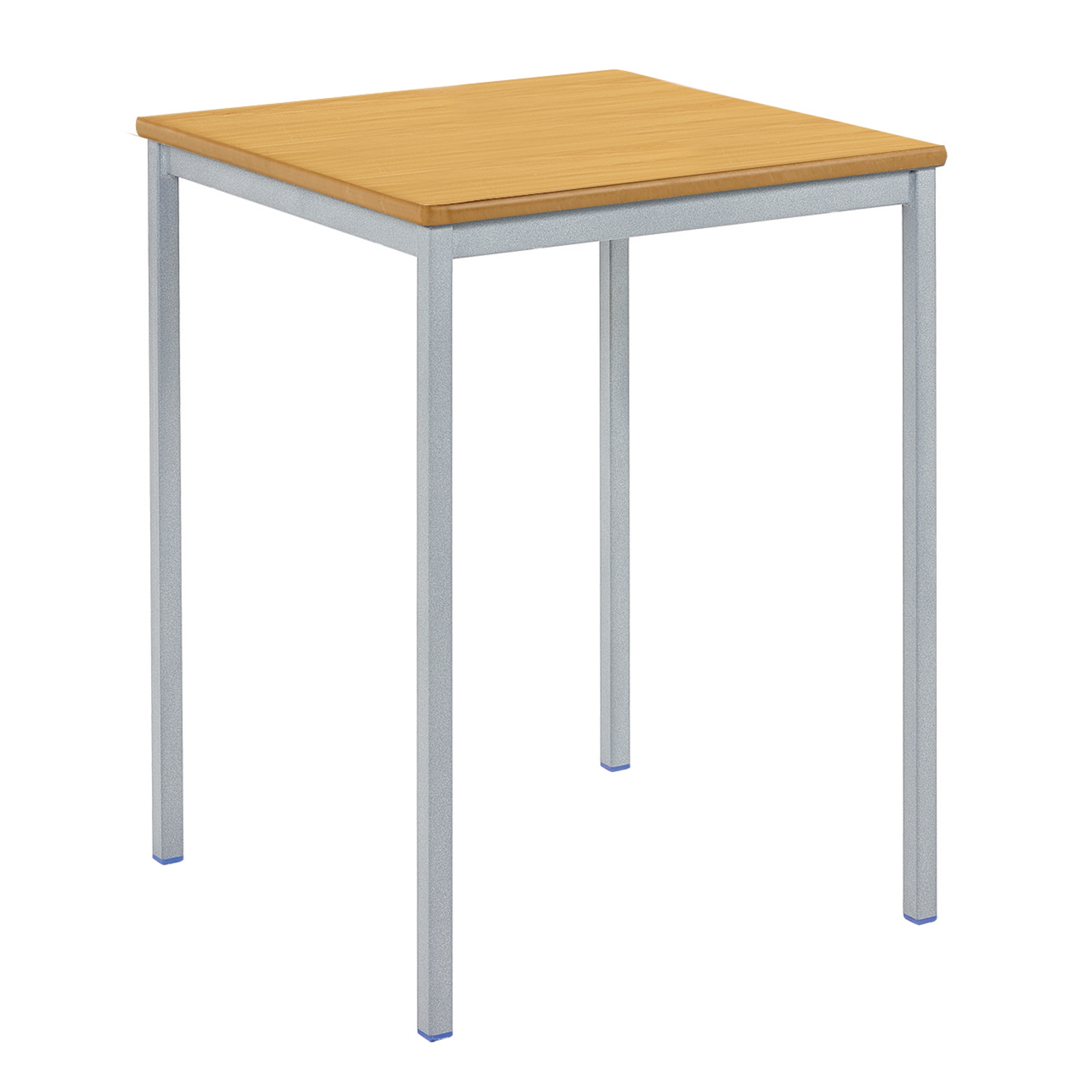 Classmates Square Fully Welded Classroom Table - 600 x 600 x 460mm - Beech