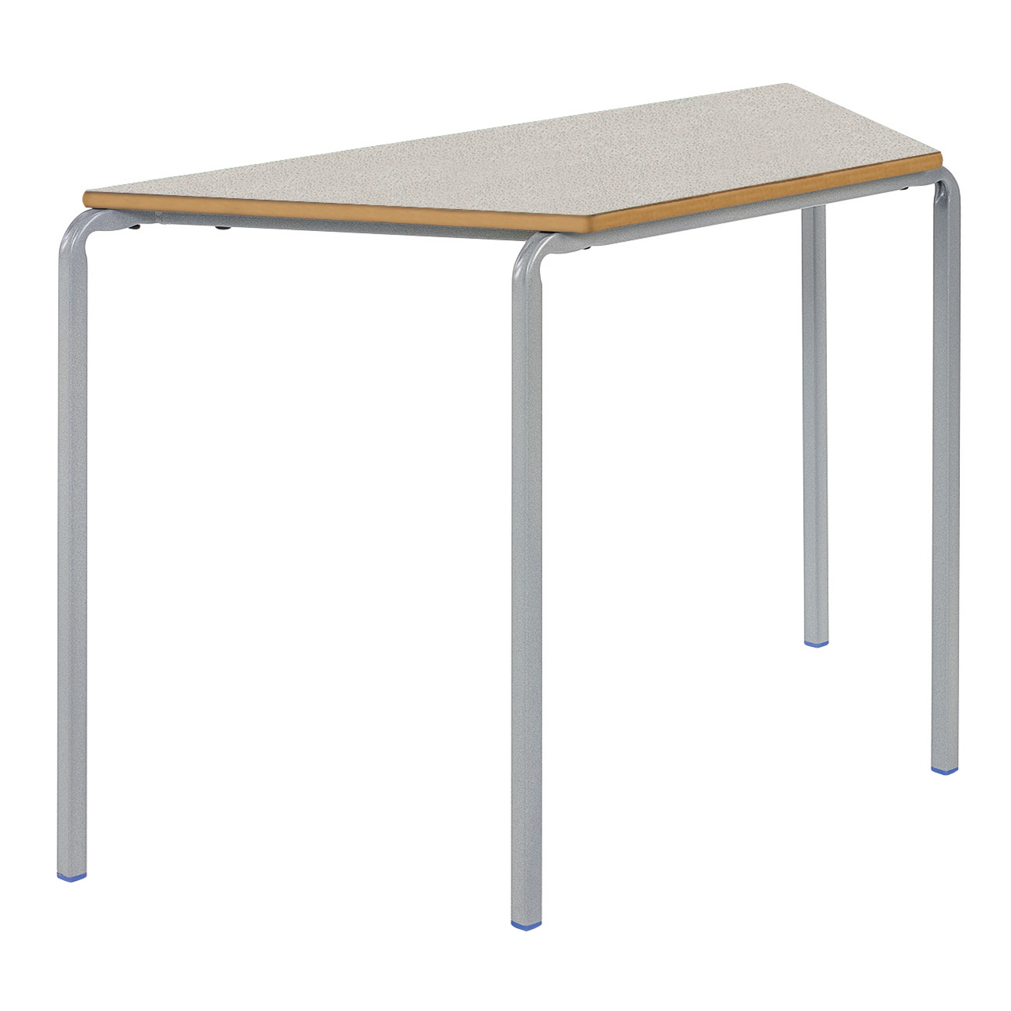 Classmates Trapezoidal Crushed Bent Classroom Table - 1100 x 550 x 710mm - Ailsa