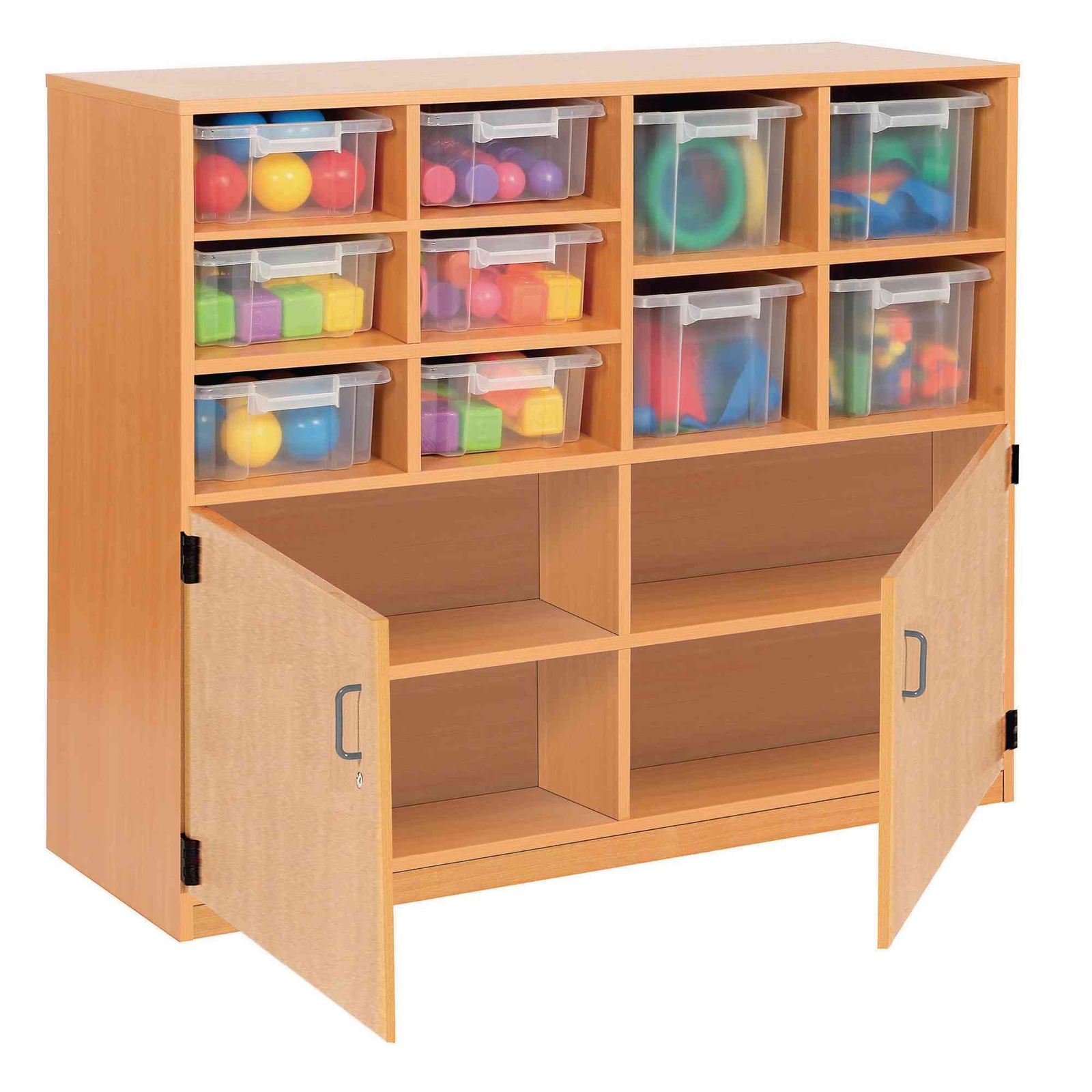Combi Storage Unit 10 Trays Clear Gls Educational Supplies Combi Storage Unit 10 Trays Clear