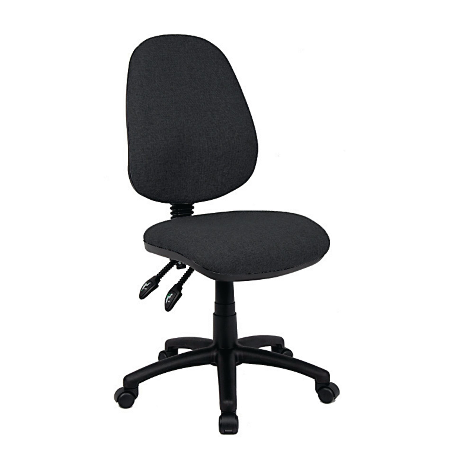 Operator Chair - No Arms - Charcoal