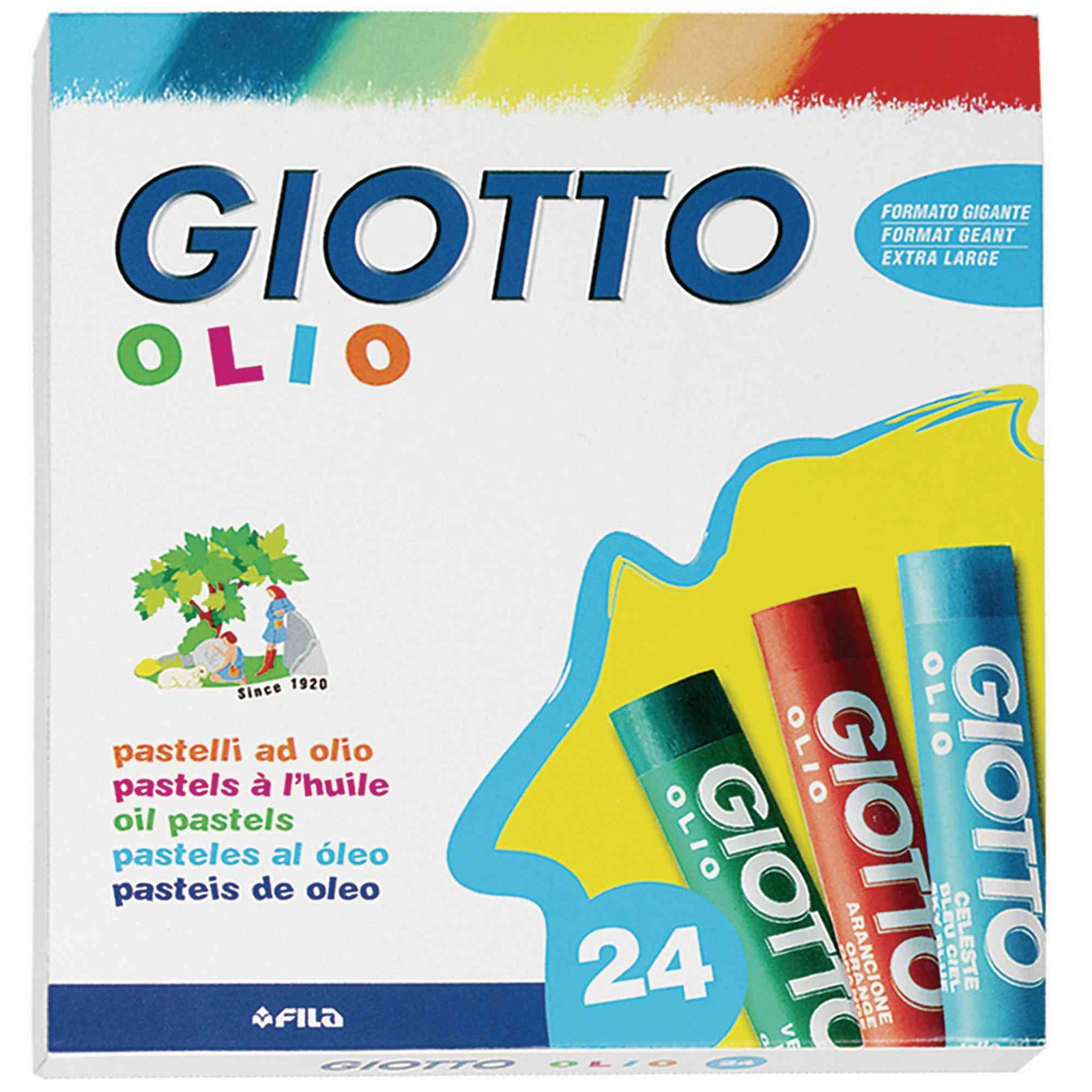 Giotto Olio Oil Pastels Pack of 24