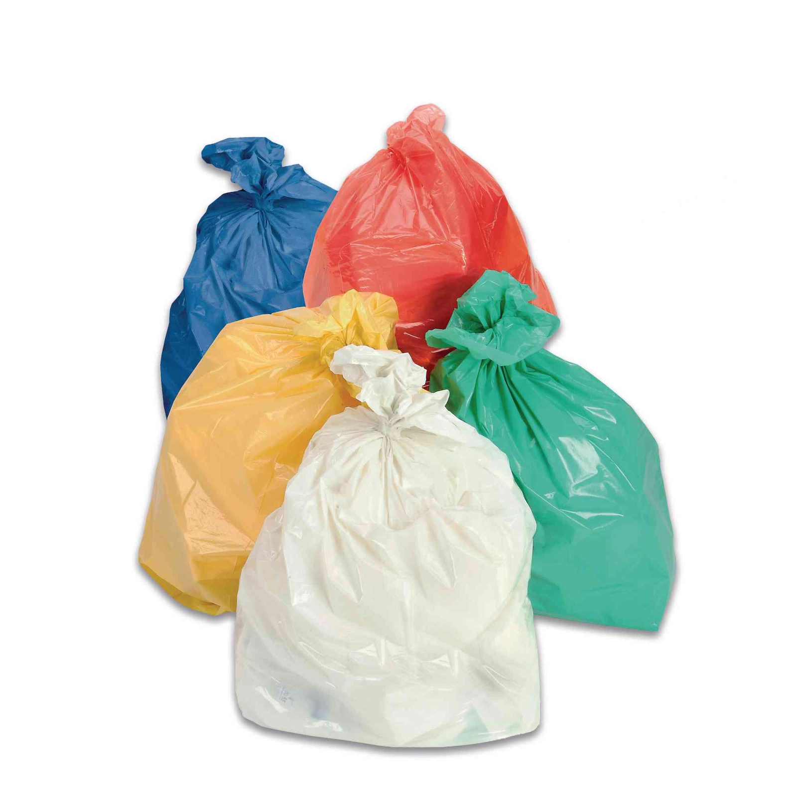 Coloured Refuse Sacks - White