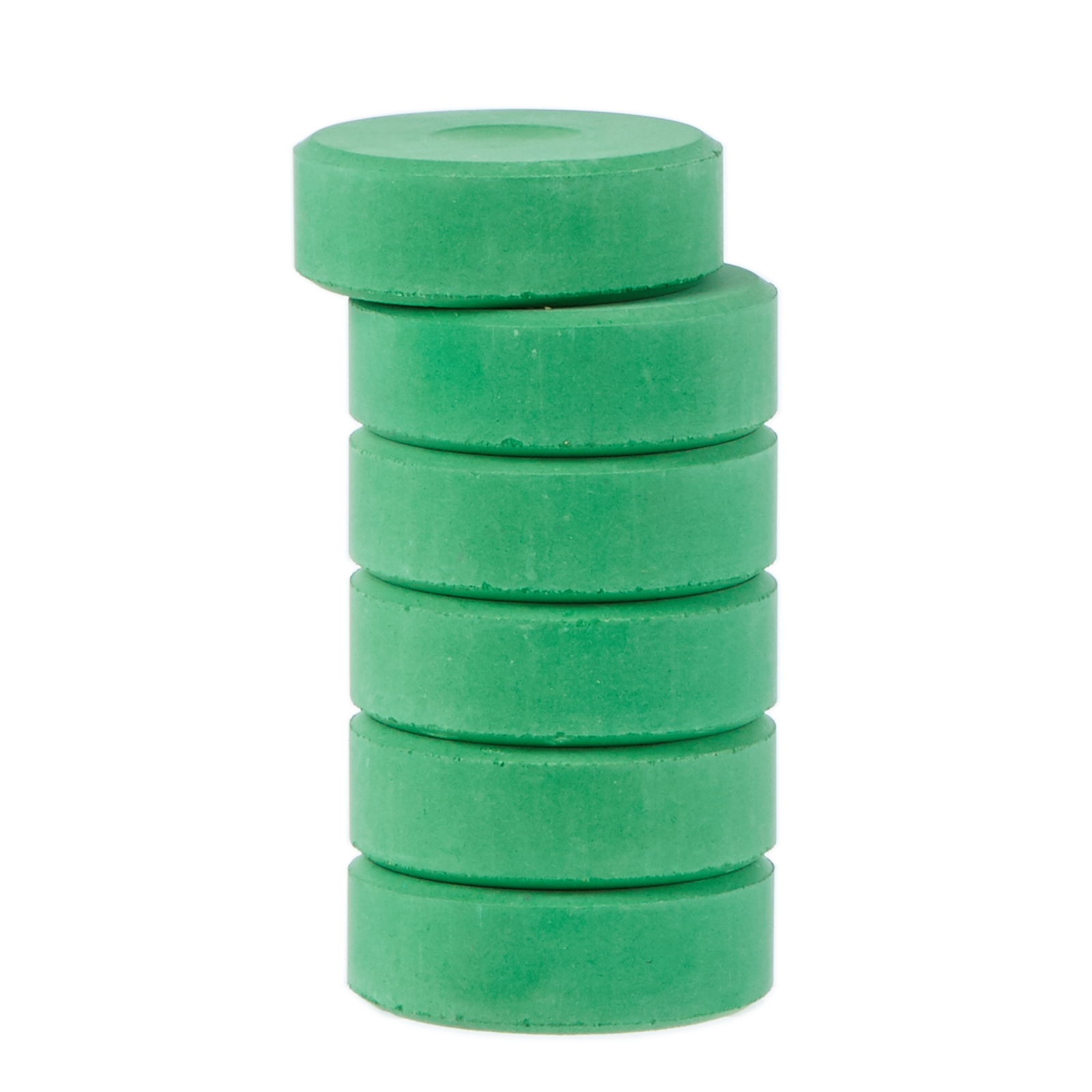 Colour Blocks - Green - Pack of 6