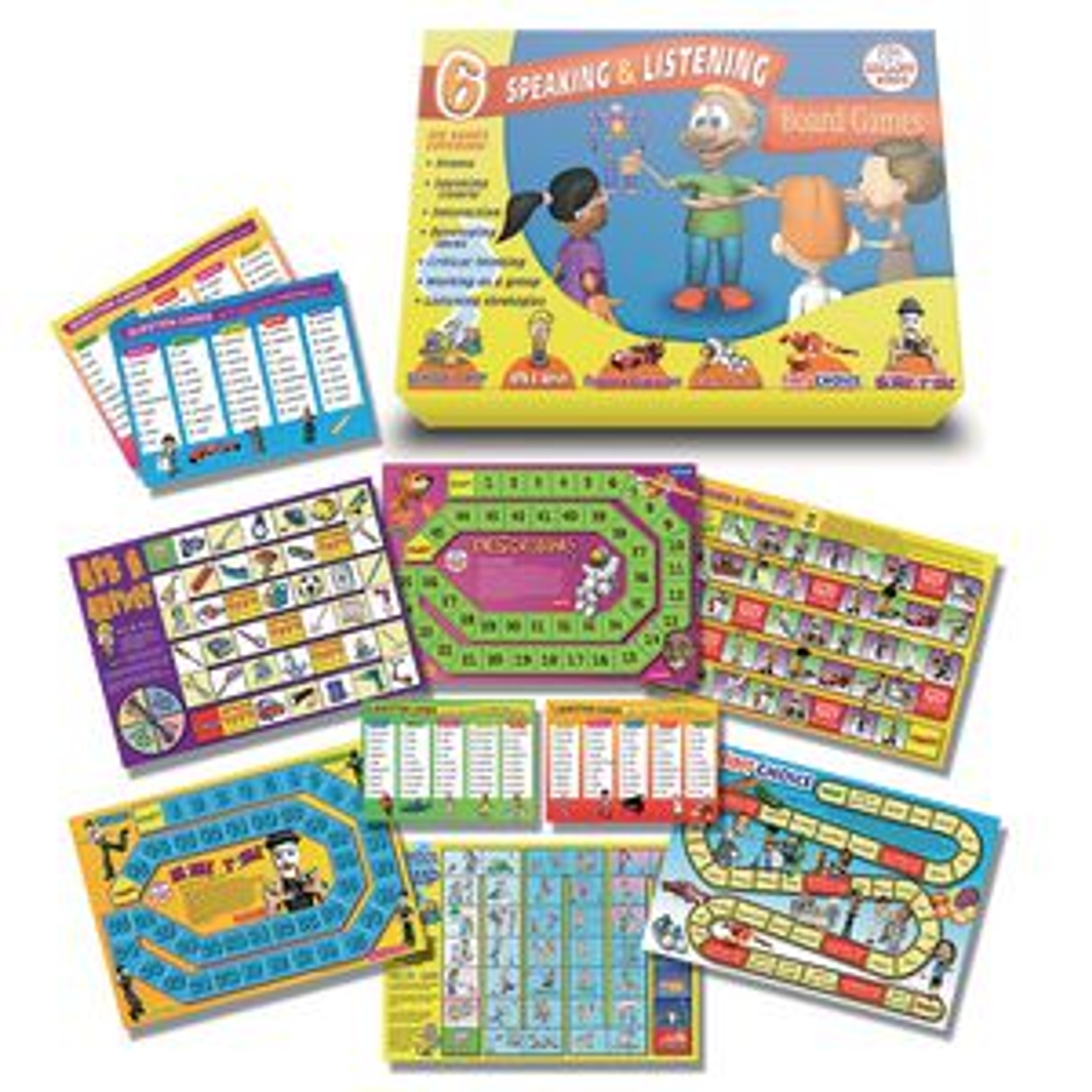 Speaking and Listening Games Pack of 6