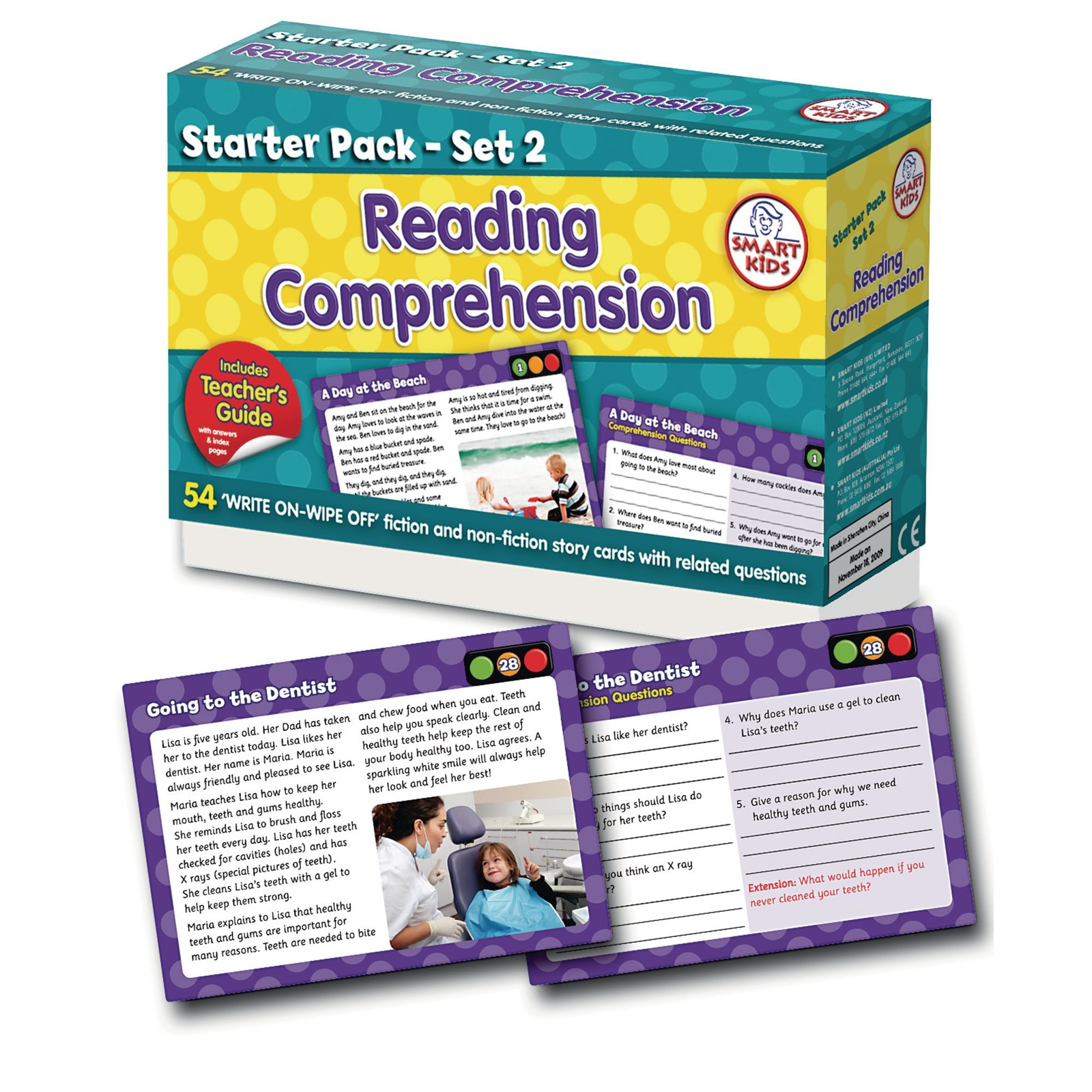 Reading Comprehension Starter Pack Set 2 - Pack of 54